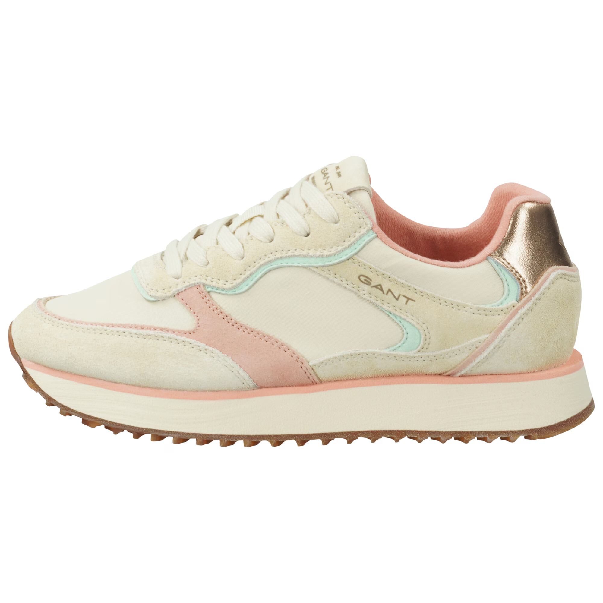 GANT Sneaker low bej / verde mentă / rosé - Pled.ro