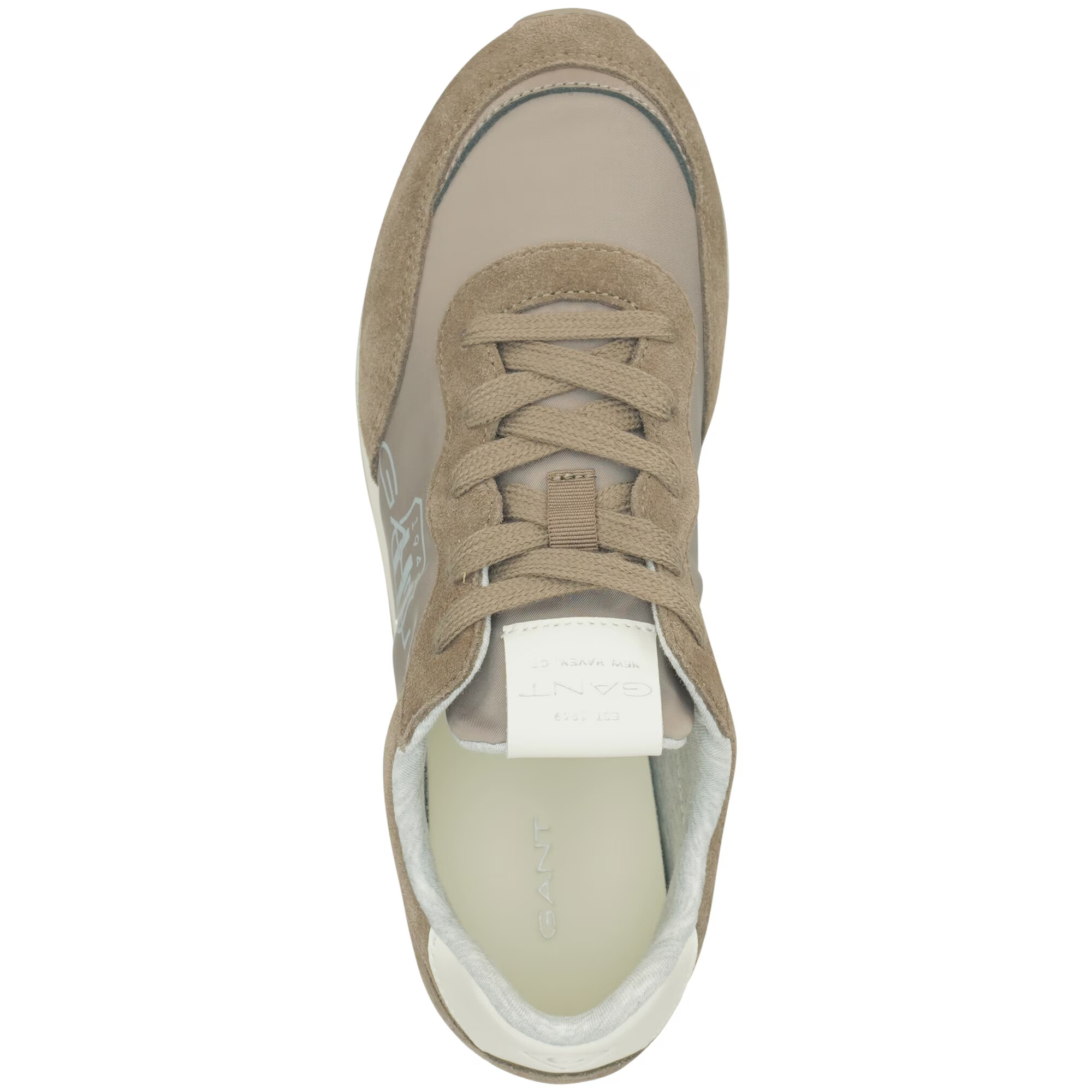 GANT Sneaker low 'Bevinda' brocart / maro deschis / alb - Pled.ro