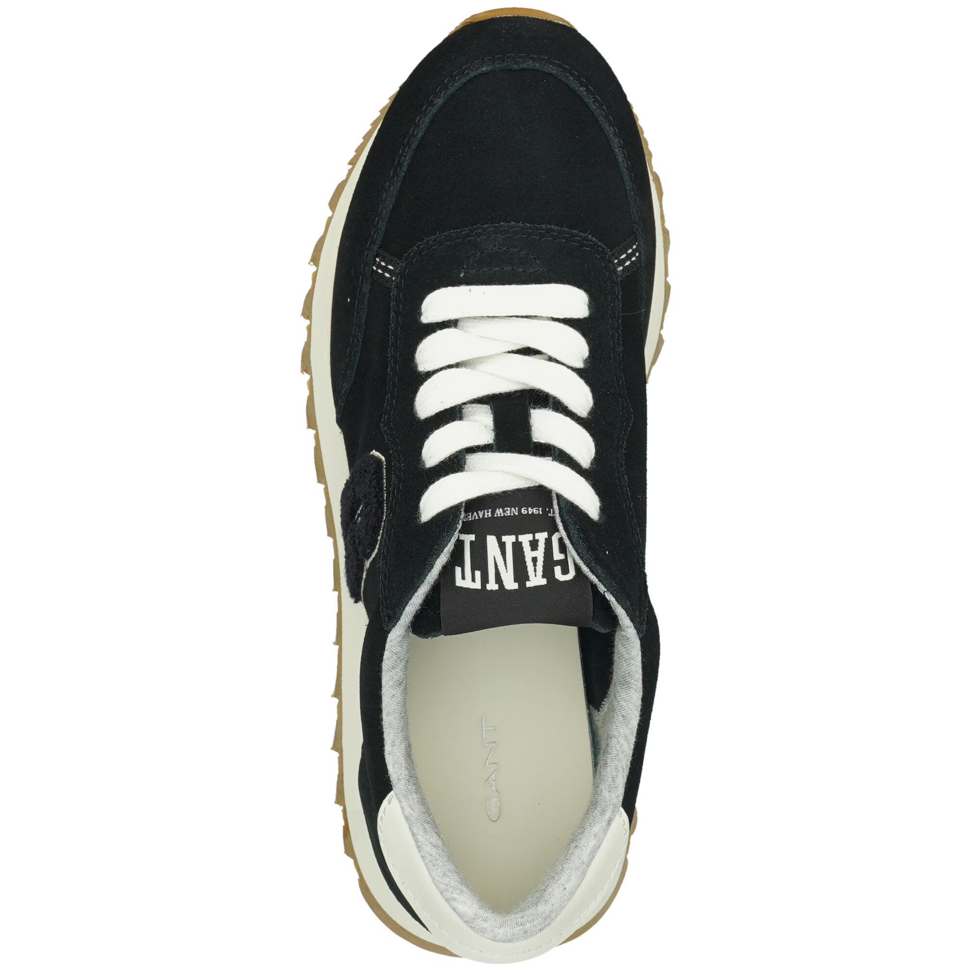 GANT Sneaker low 'Caffay' negru / alb - Pled.ro