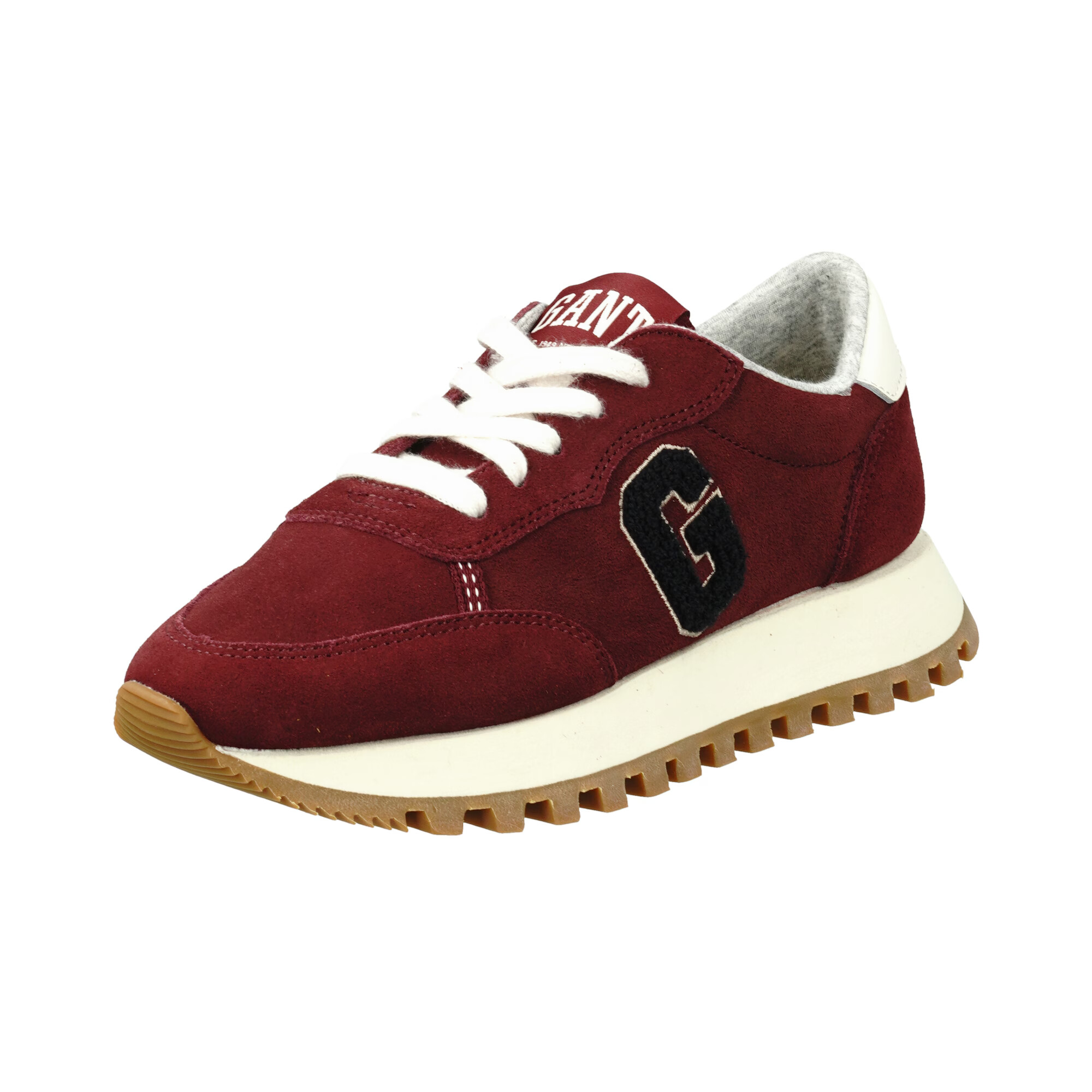 GANT Sneaker low 'Caffay' roșu burgundy / negru - Pled.ro