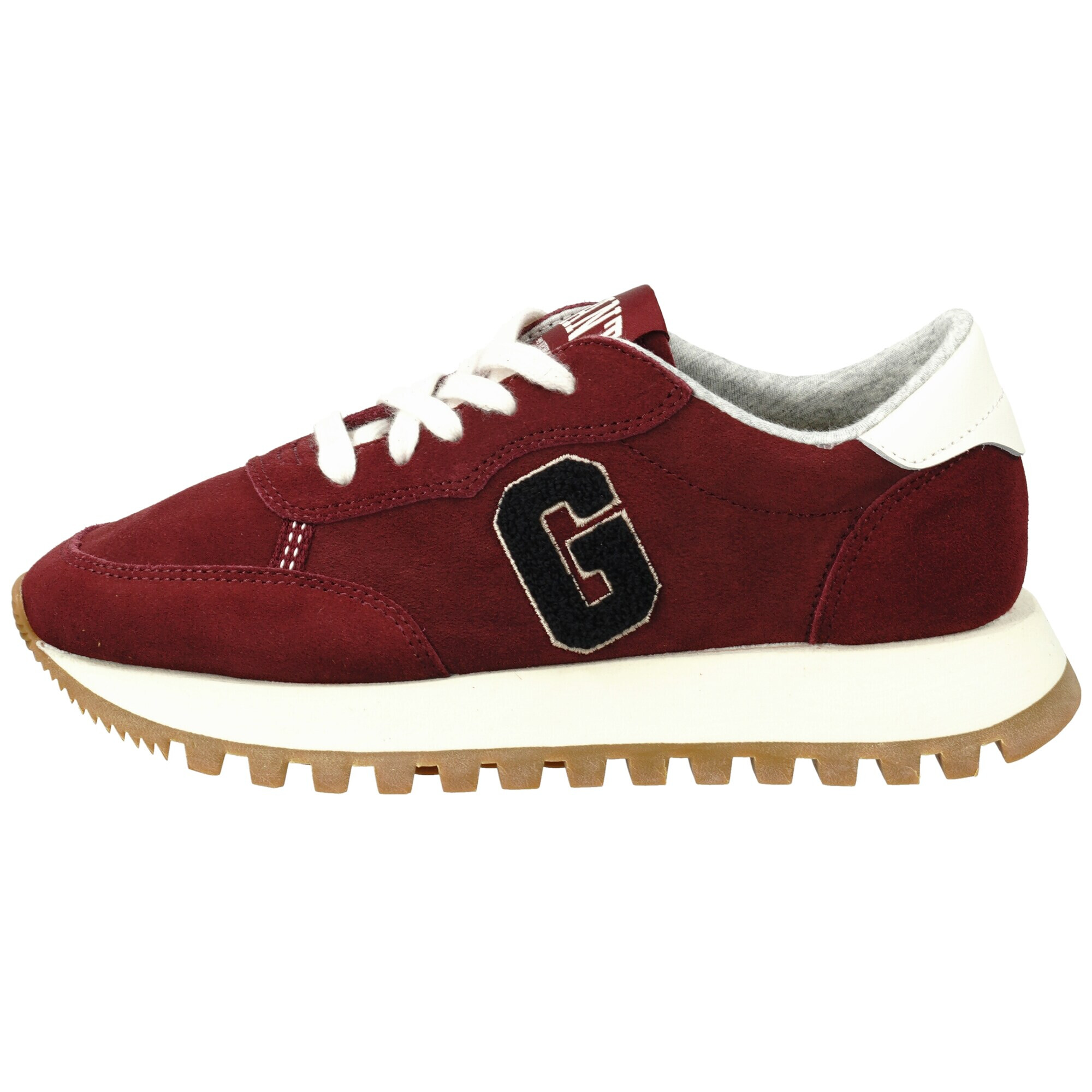 GANT Sneaker low 'Caffay' roșu burgundy / negru - Pled.ro