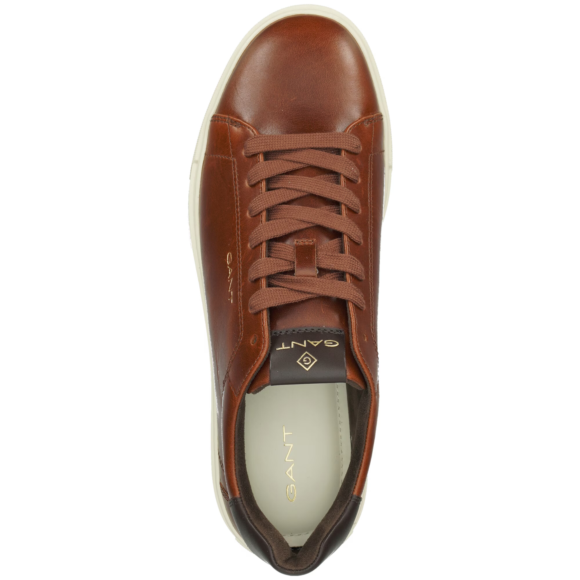 GANT Sneaker low 'Mc Julien' castaniu / ciocolatiu / galben auriu - Pled.ro