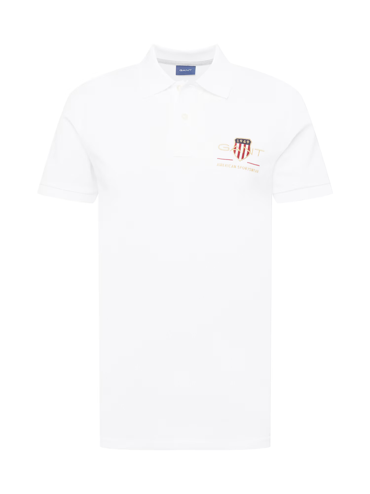 GANT Tricou alb - Pled.ro