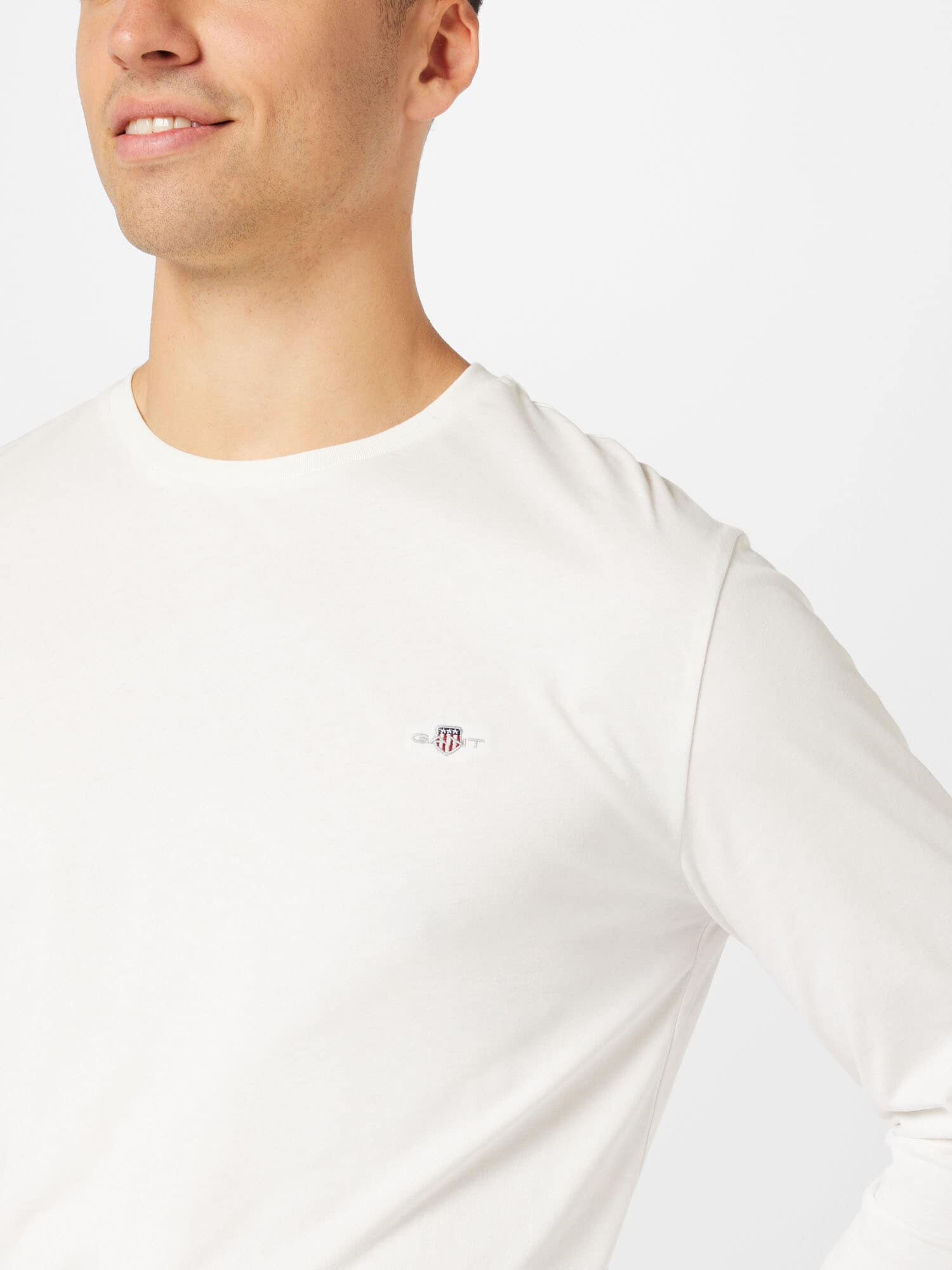 GANT Tricou alb - Pled.ro