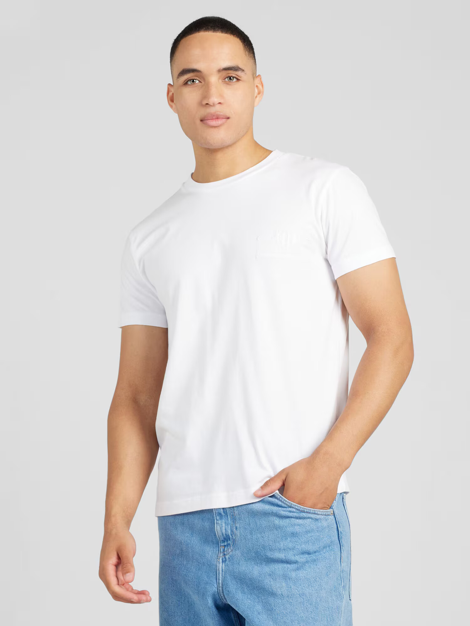 GANT Tricou alb - Pled.ro