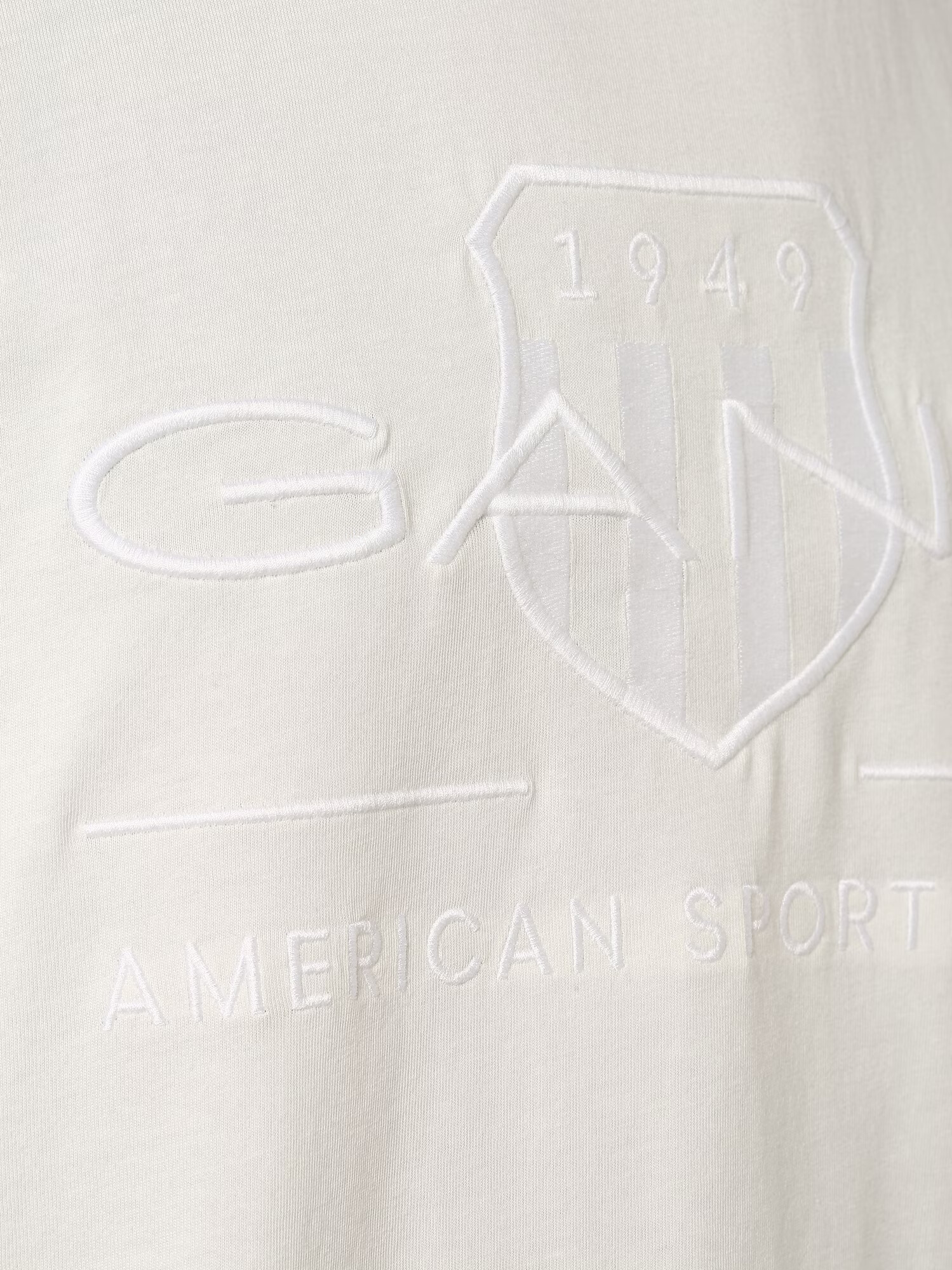 GANT Tricou alb - Pled.ro