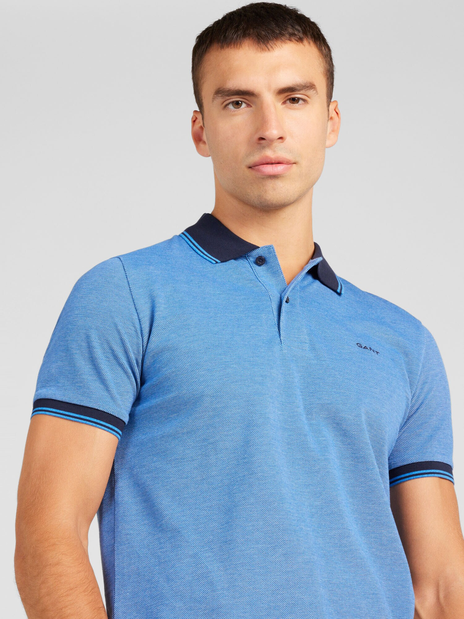 GANT Tricou albastru - Pled.ro