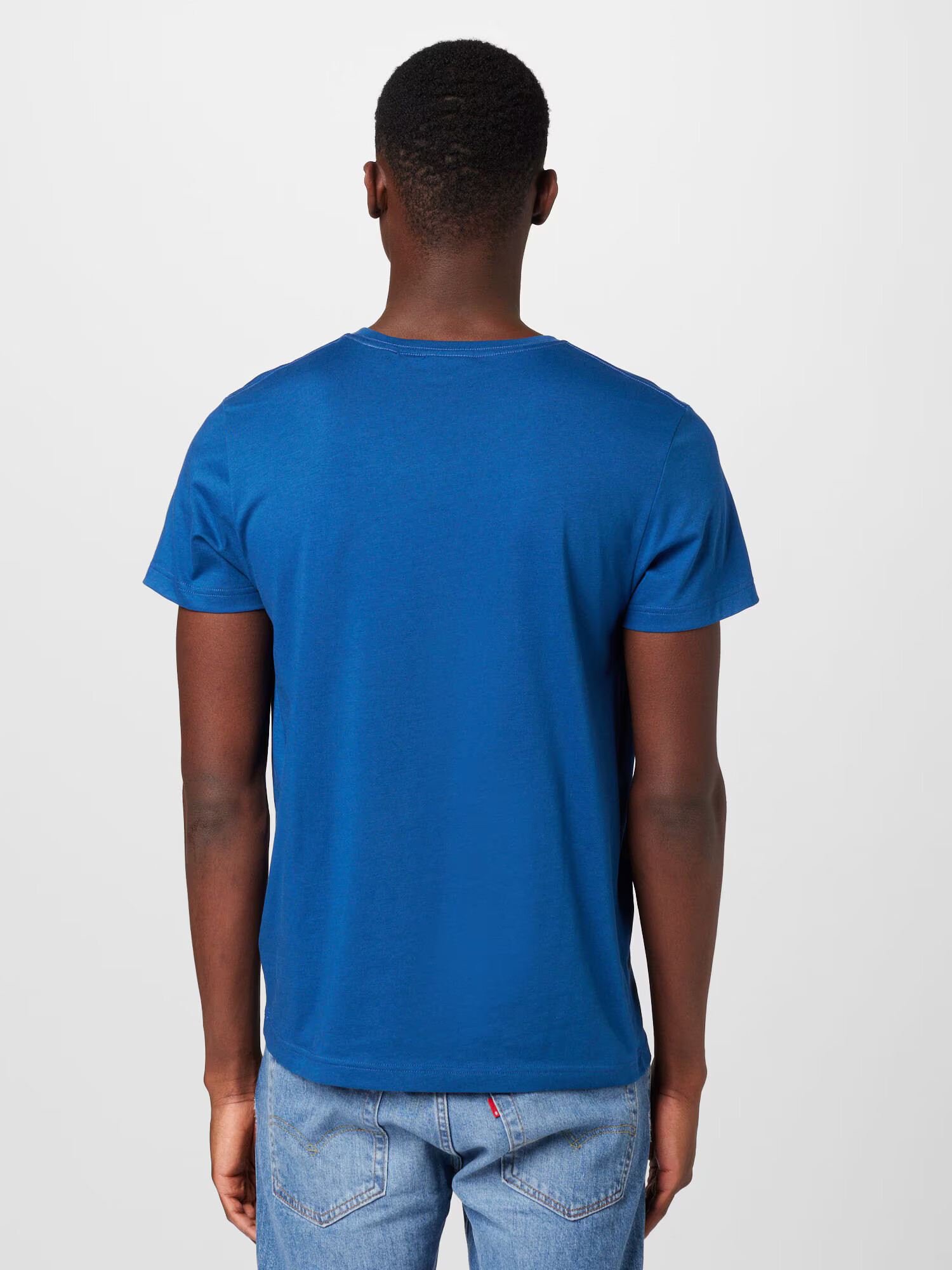 GANT Tricou albastru / bleumarin / gri / roșu - Pled.ro