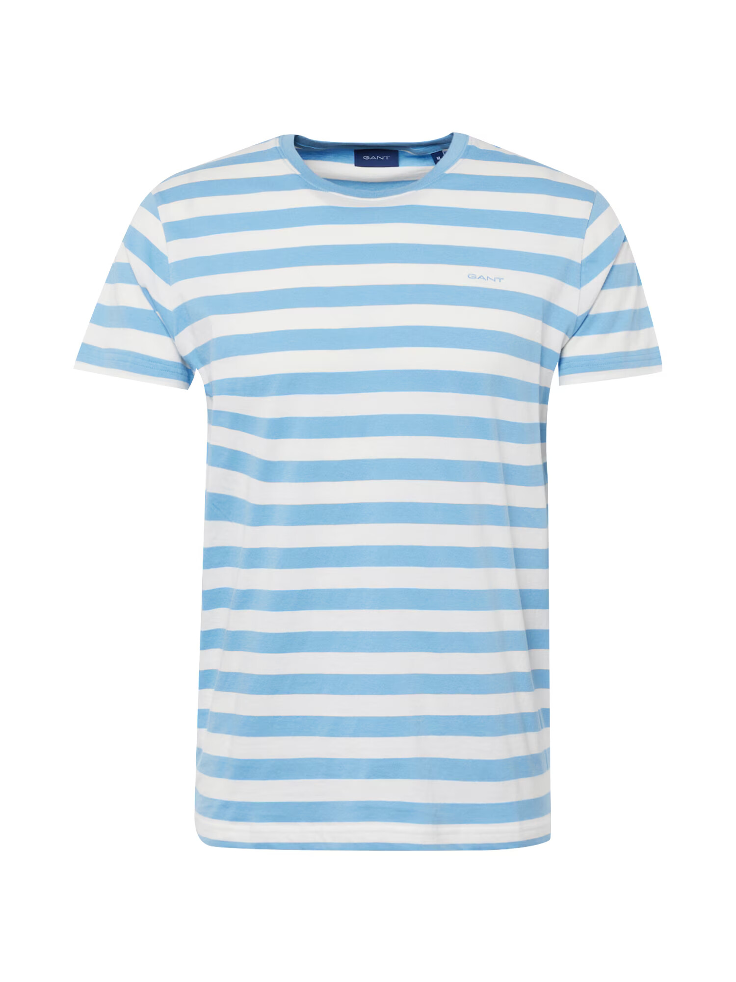 GANT Tricou albastru deschis / alb - Pled.ro