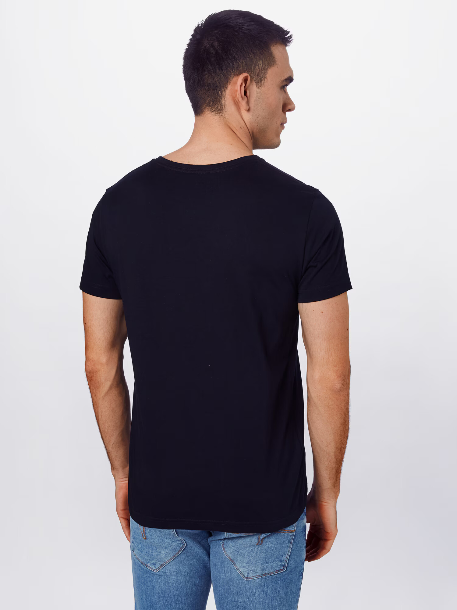 GANT Tricou albastru închis / gri bazalt / roșu / negru / alb - Pled.ro