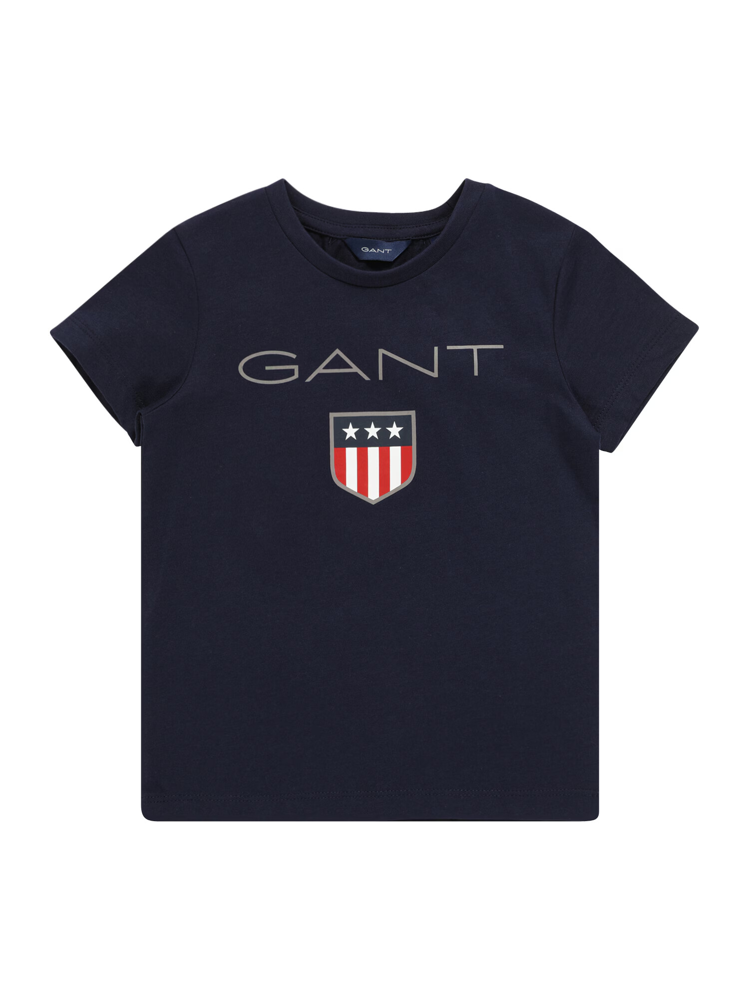 GANT Tricou albastru închis / roșu / alb - Pled.ro