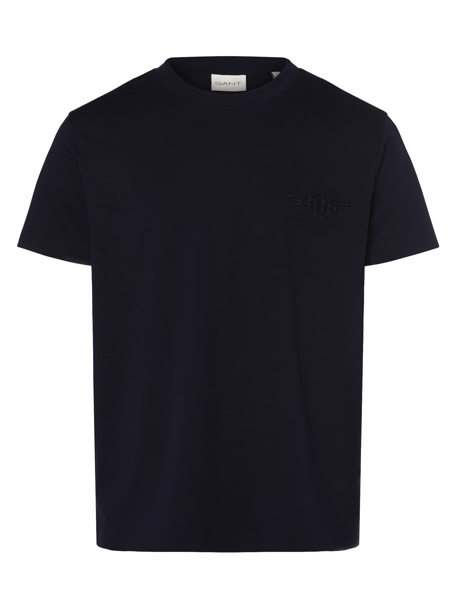 GANT Tricou albastru marin - Pled.ro