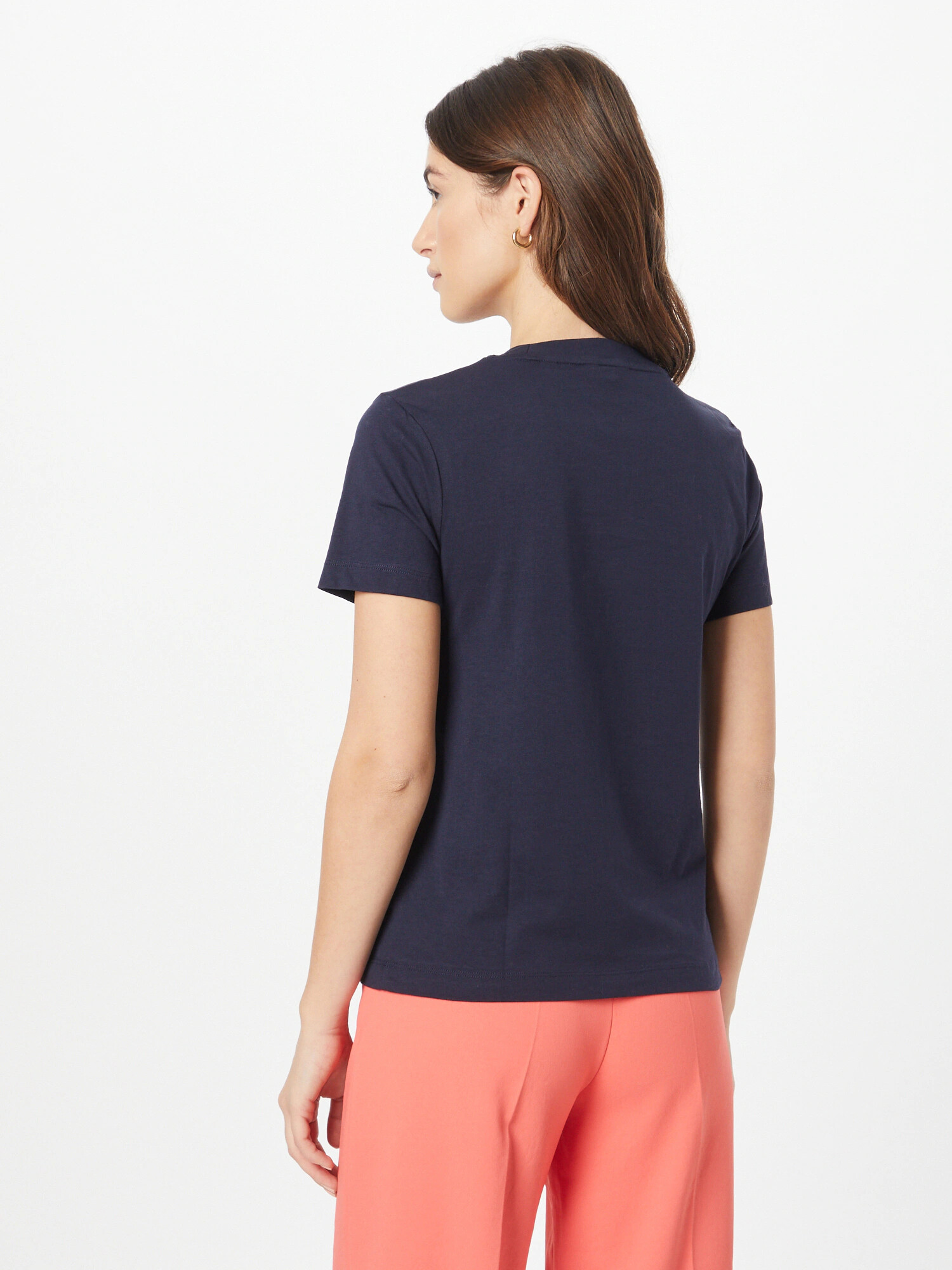 GANT Tricou albastru marin / galben auriu - Pled.ro