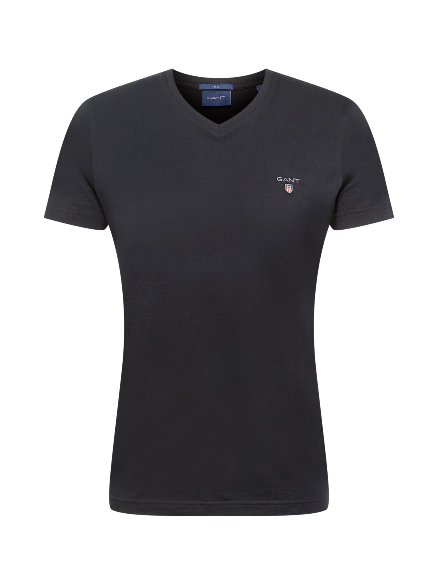 GANT Tricou negru - Pled.ro