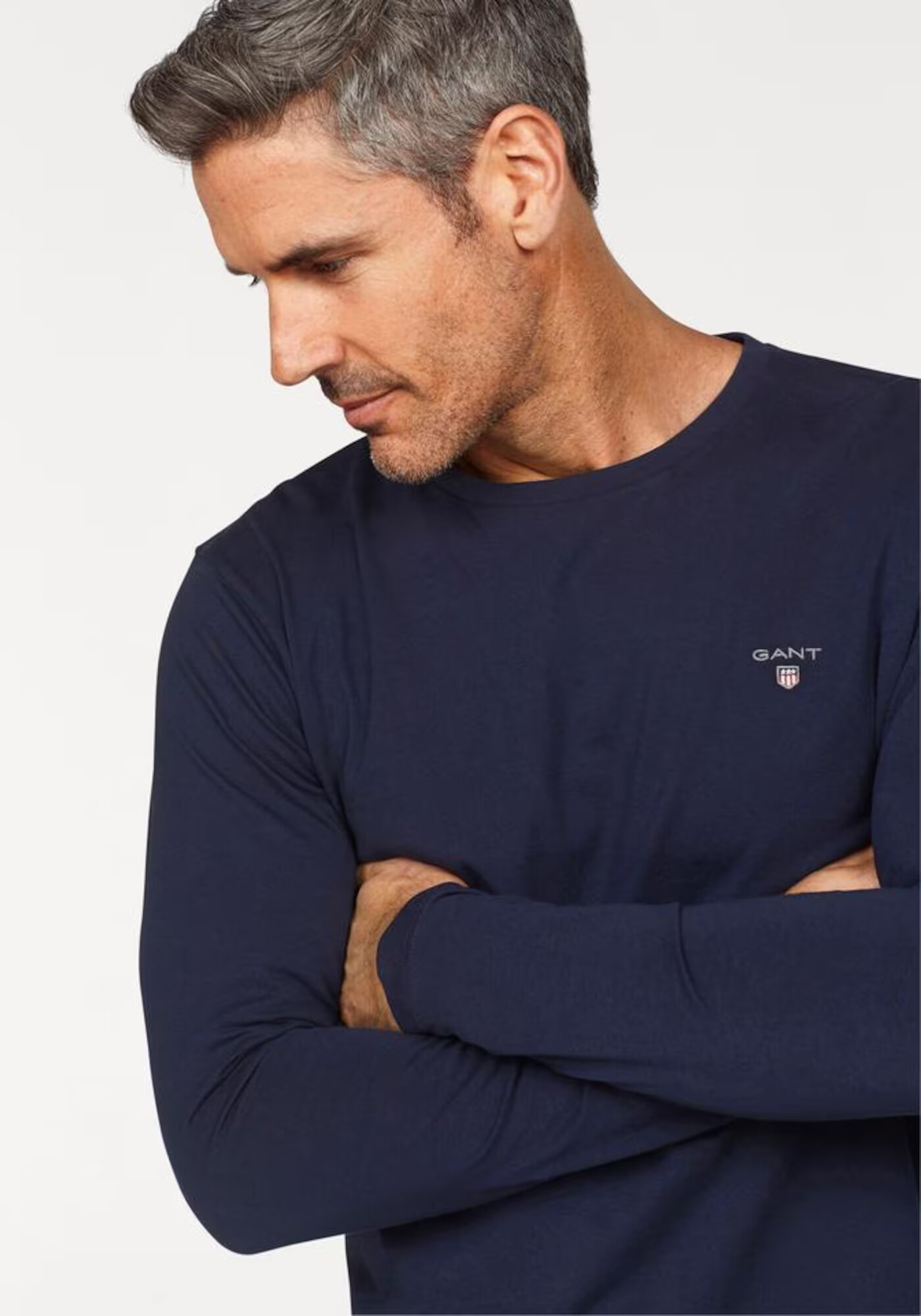 GANT Tricou bleumarin - Pled.ro