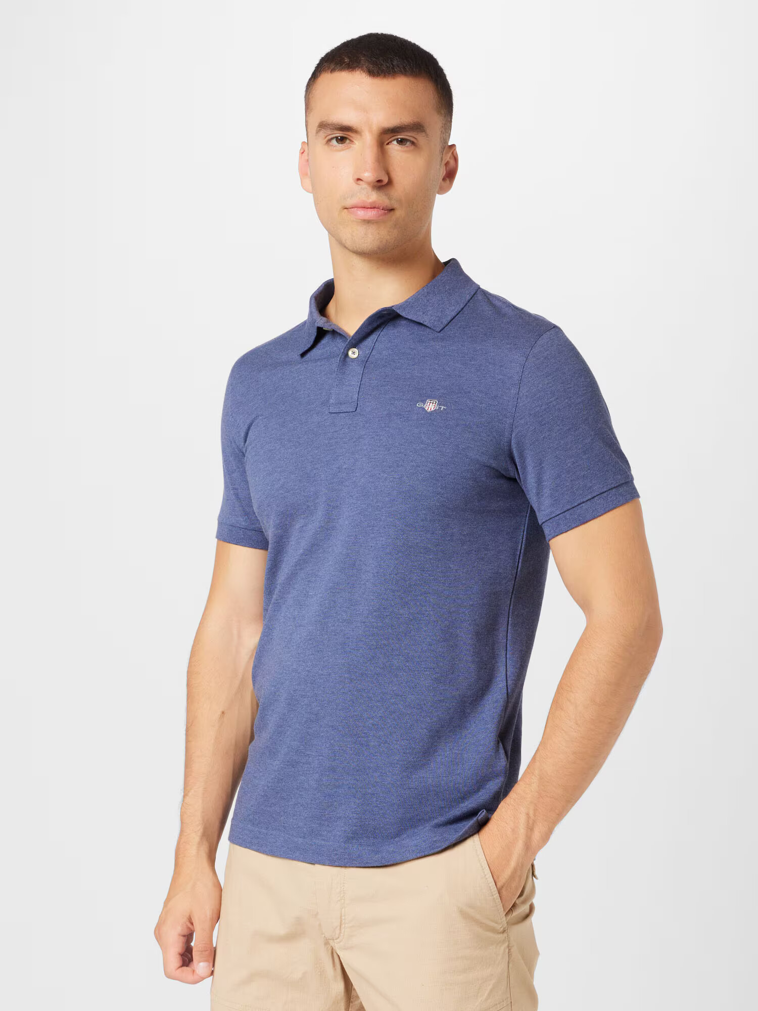 GANT Tricou bleumarin - Pled.ro