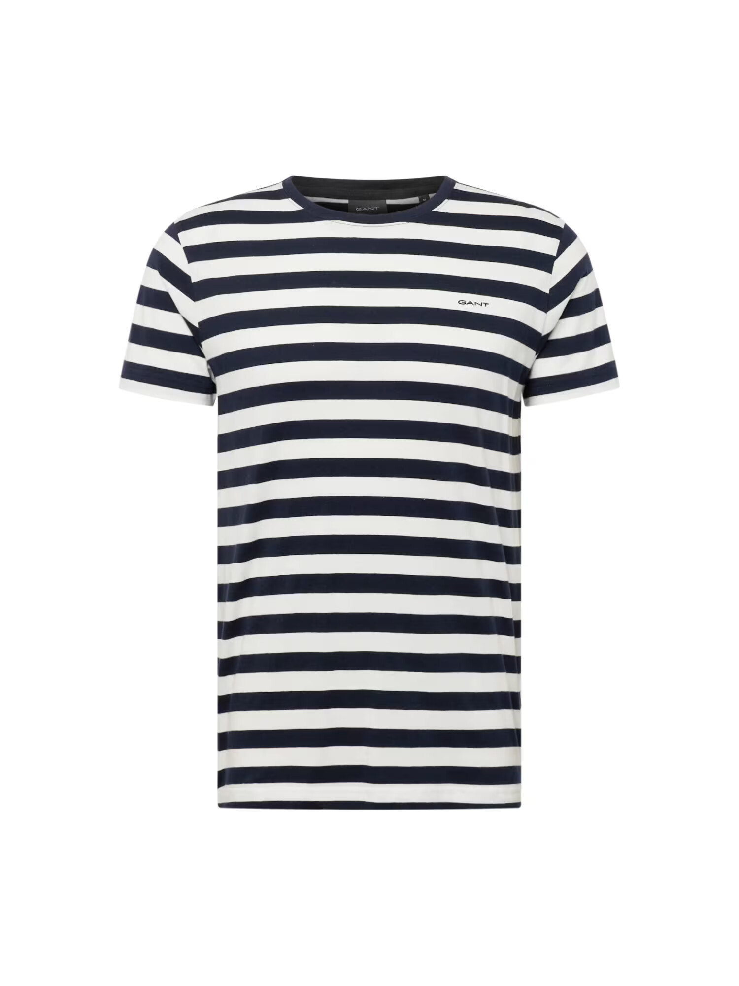 GANT Tricou bleumarin / alb - Pled.ro