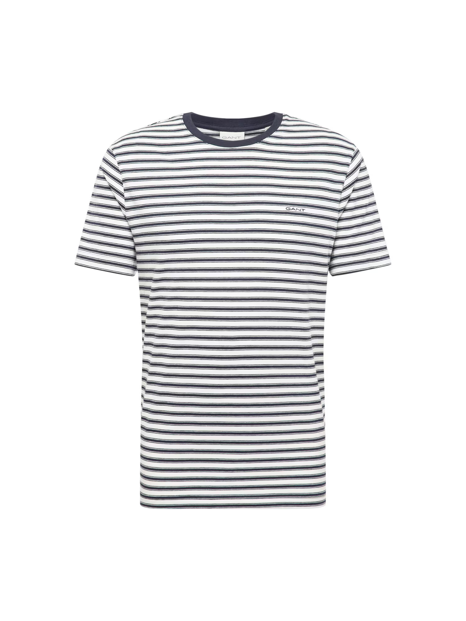 GANT Tricou bleumarin / alb - Pled.ro