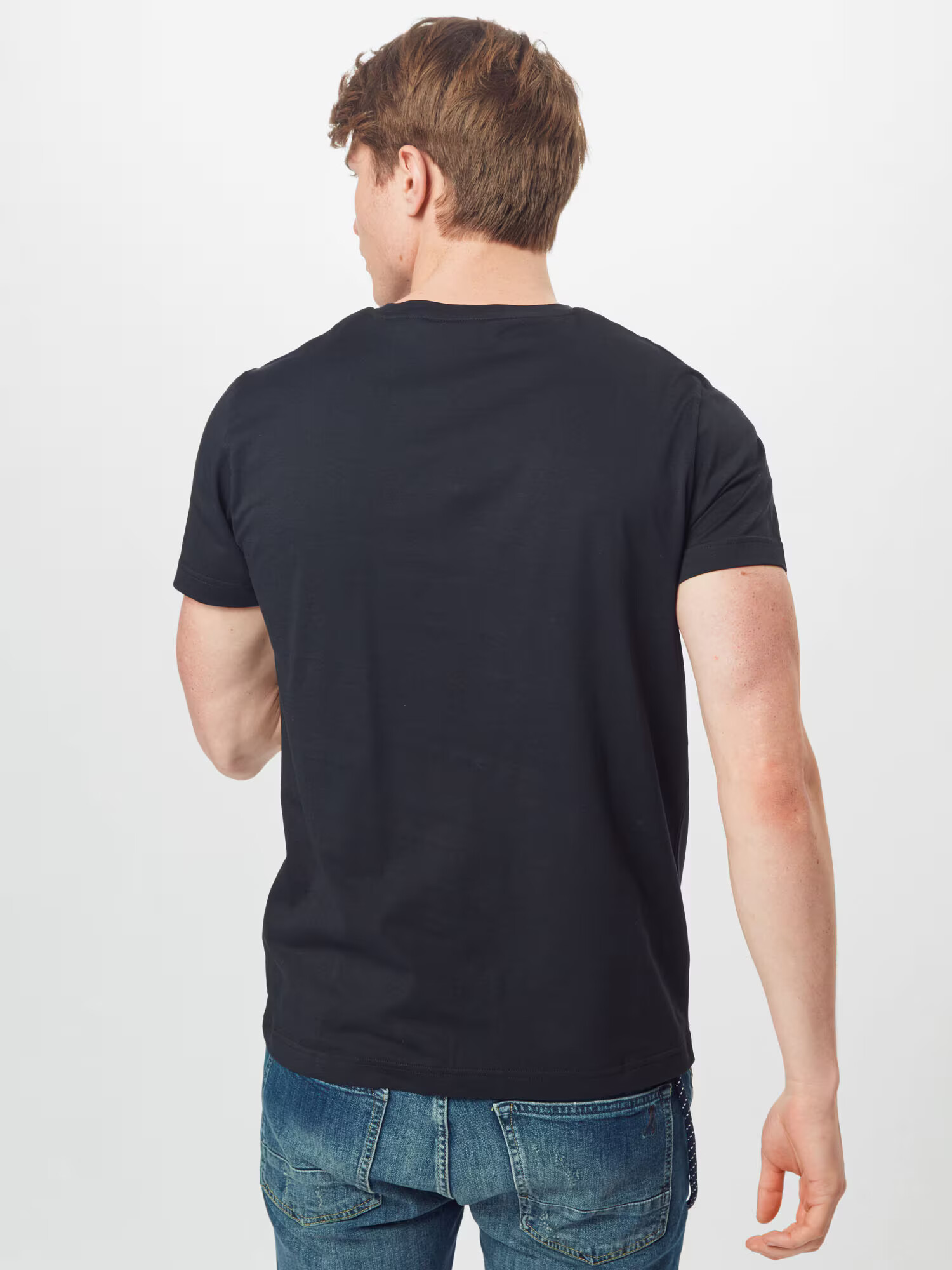 GANT Tricou bleumarin / auriu / roșu / negru / alb - Pled.ro