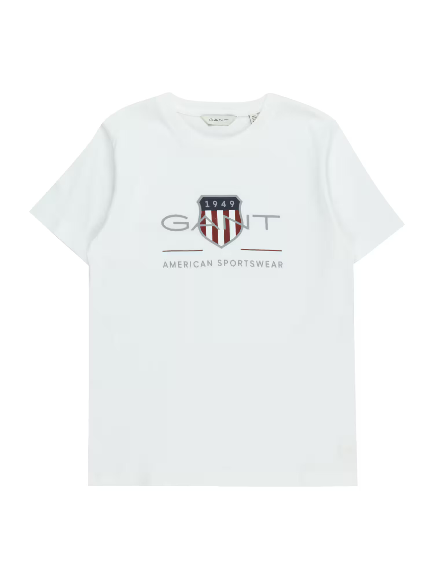 GANT Tricou bleumarin / gri / roșu / alb - Pled.ro