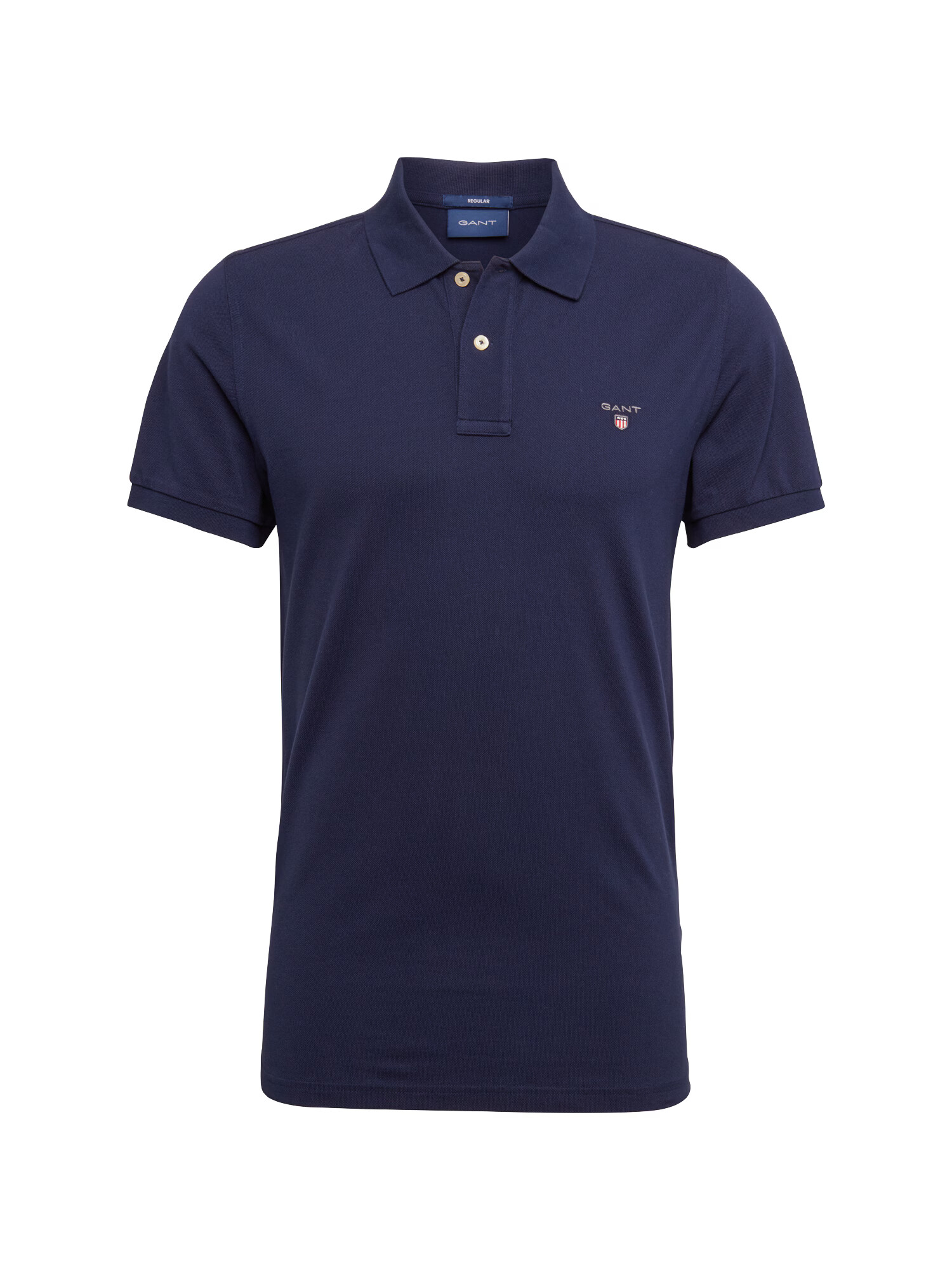 GANT Tricou 'Rugger' bleumarin / roșu / alb - Pled.ro