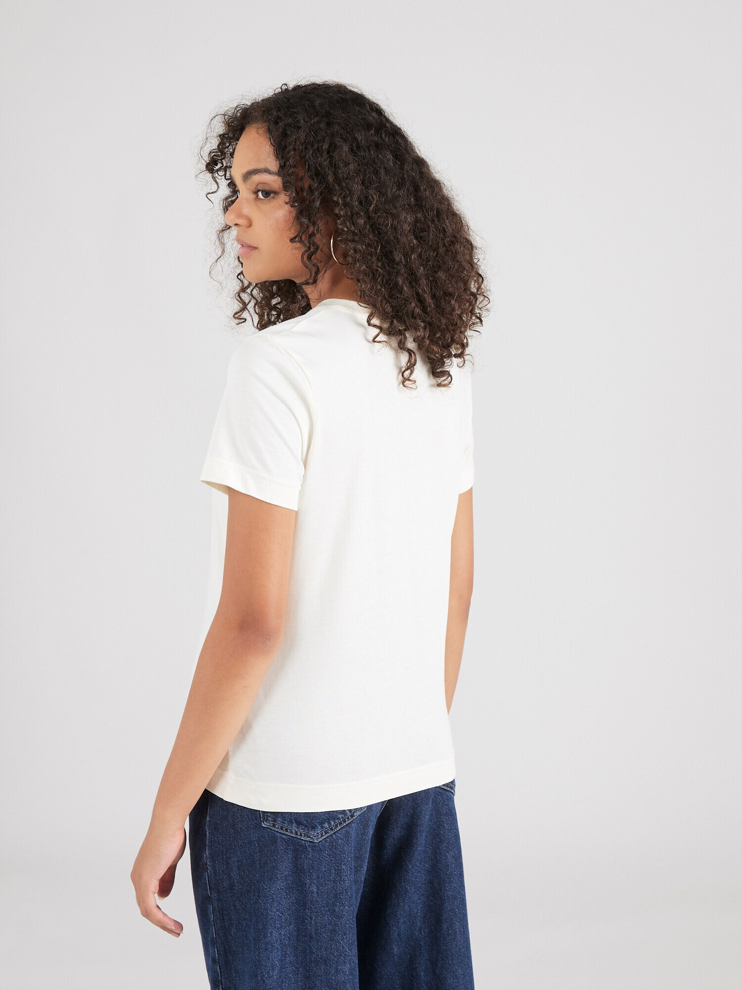 GANT Tricou crem / culoarea pielii - Pled.ro