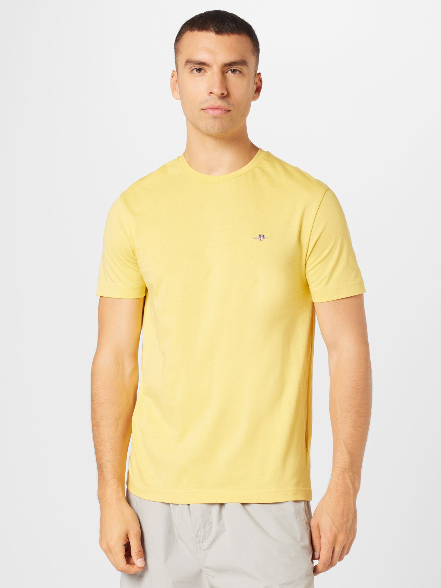 GANT Tricou galben - Pled.ro