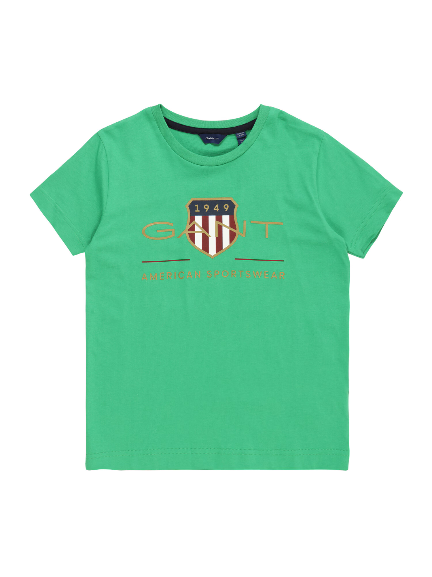 GANT Tricou galben muștar / verde / sângeriu / alb - Pled.ro