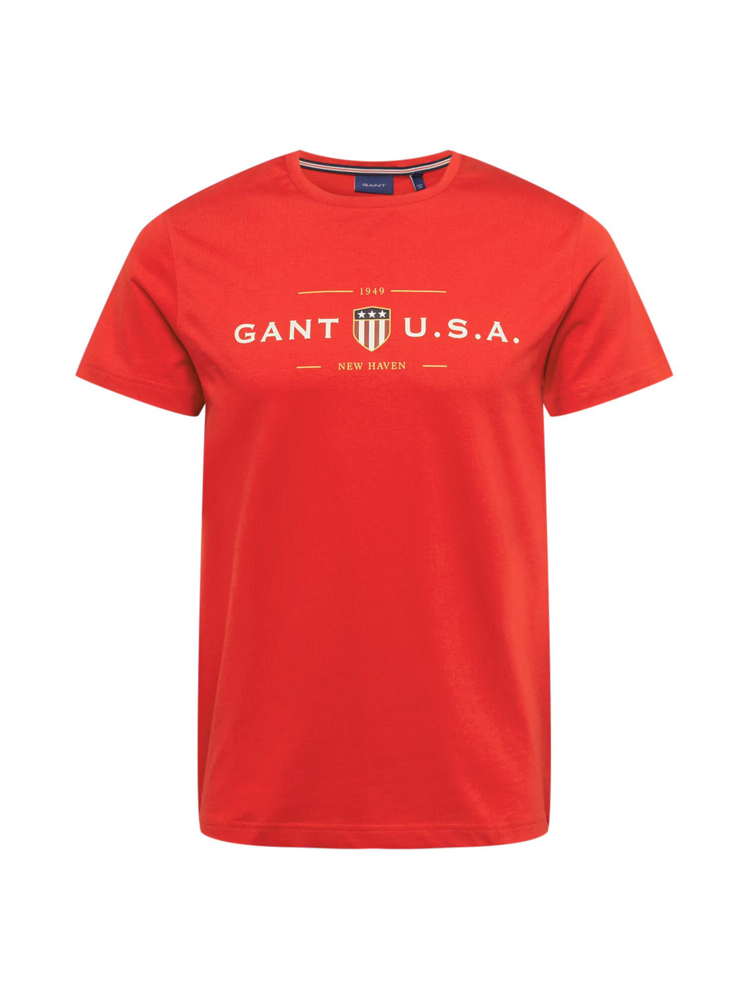 GANT Tricou albastru închis / galben / roșu deschis / alb murdar - Pled.ro