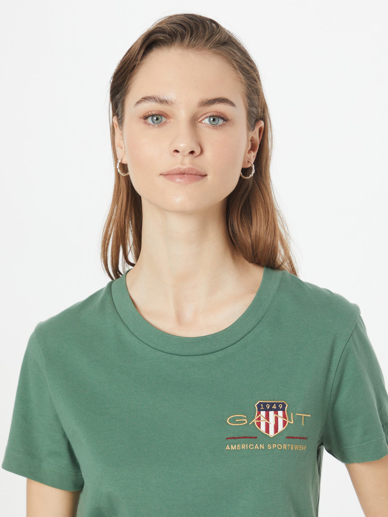 GANT Tricou galben / verde / roșu cireș / alb - Pled.ro