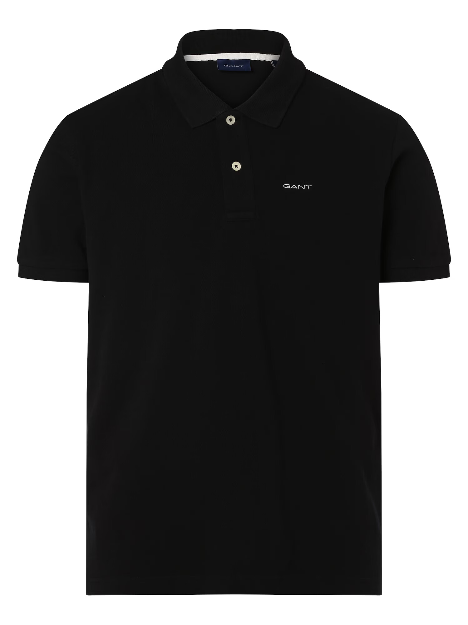 GANT Tricou gri / negru - Pled.ro