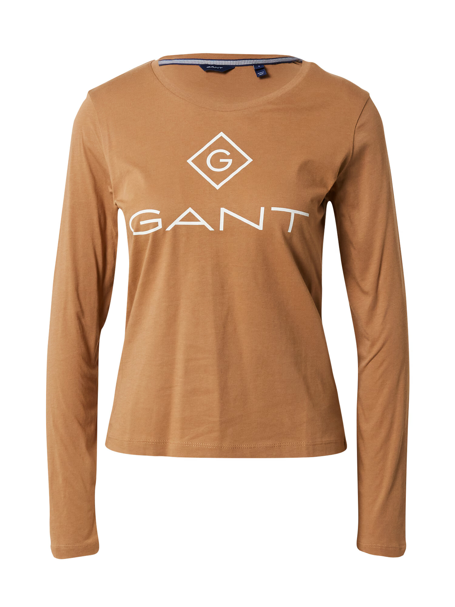 GANT Tricou maro / alb - Pled.ro