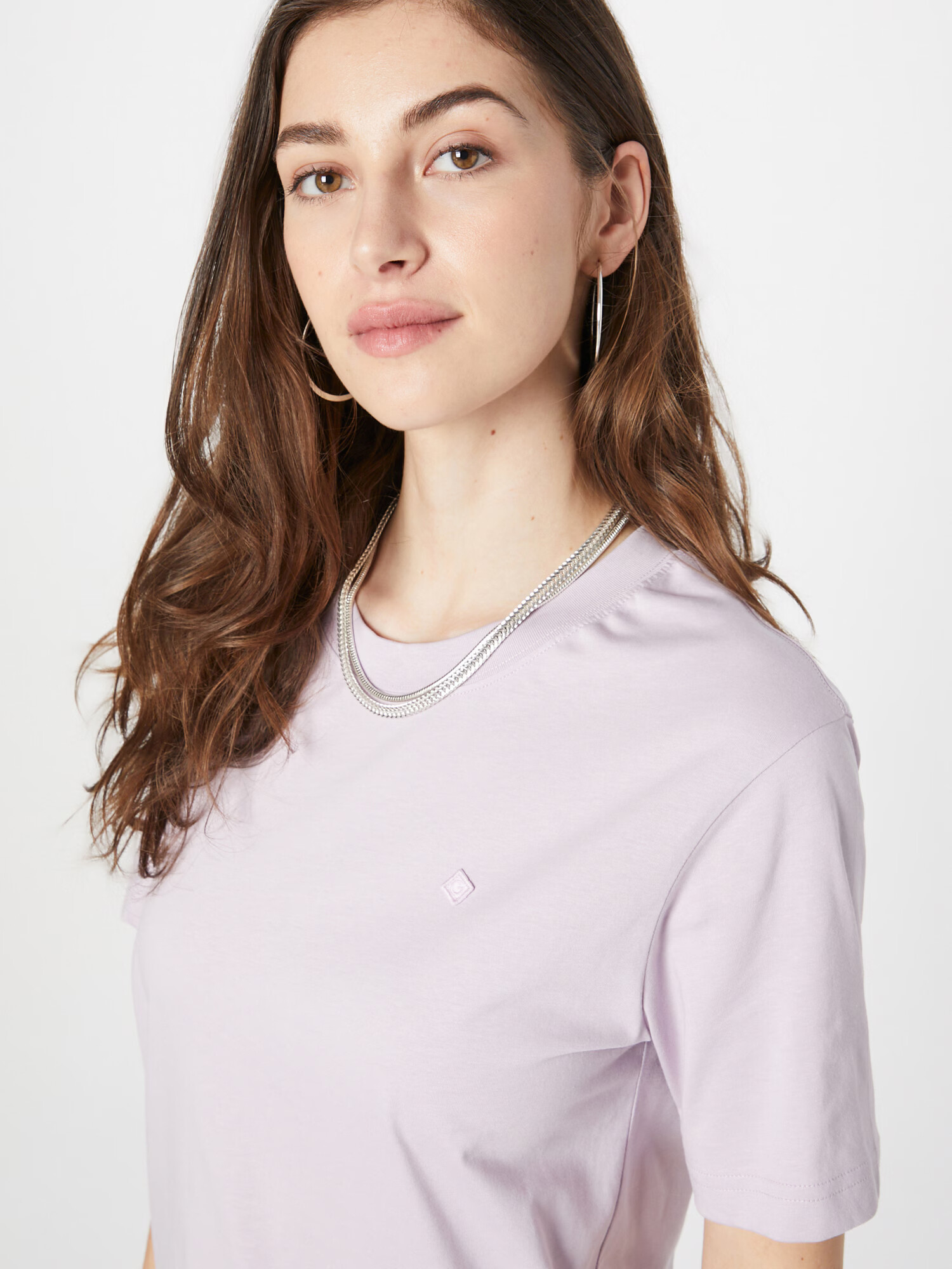 GANT Tricou mov liliachiu - Pled.ro