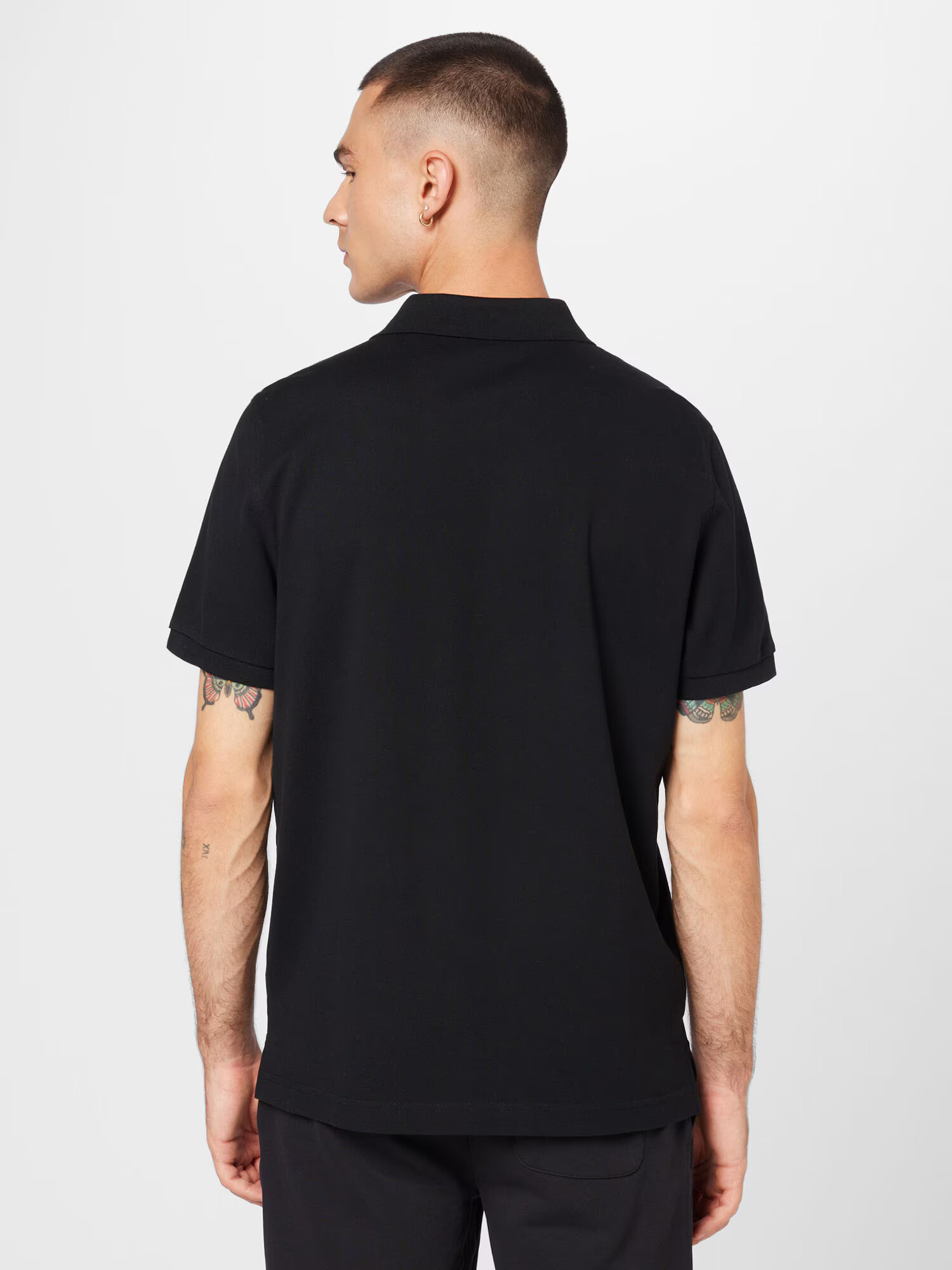 GANT Tricou negru - Pled.ro