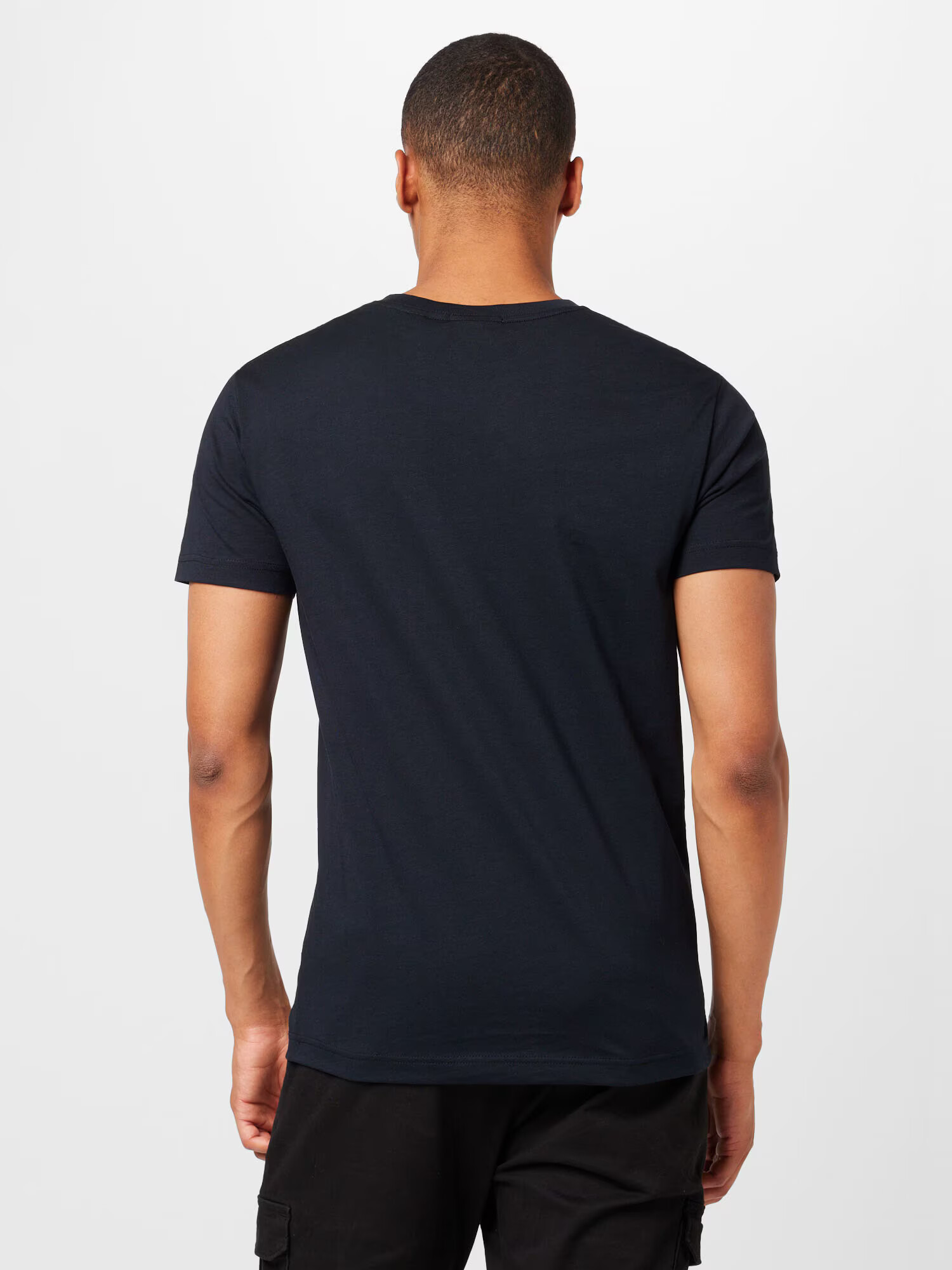 GANT Tricou negru - Pled.ro