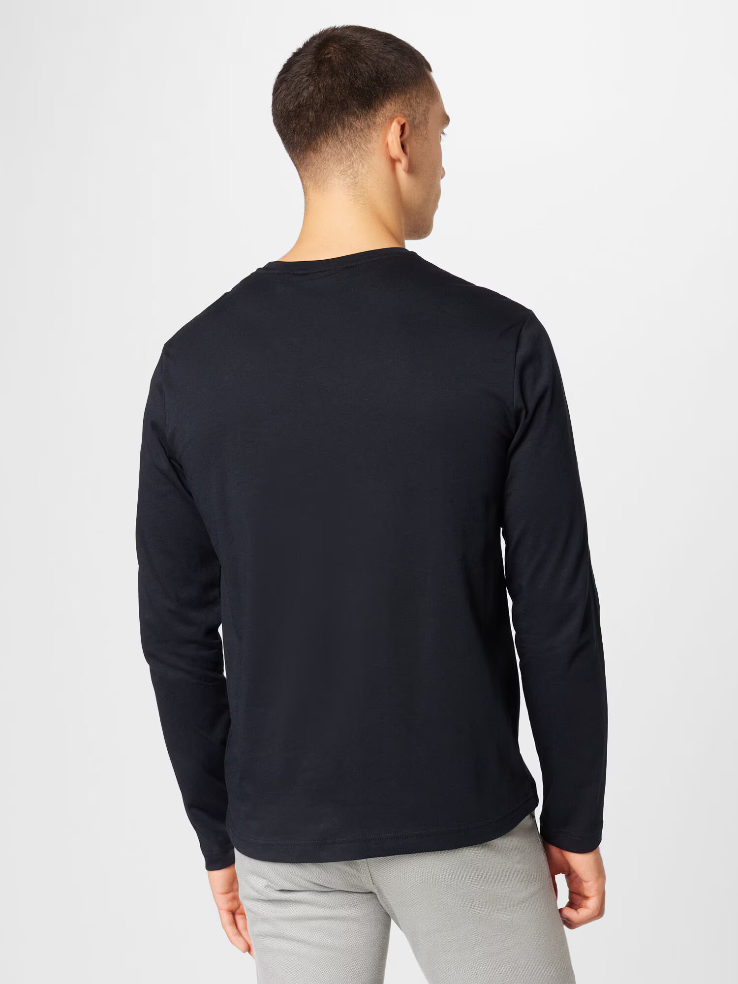 GANT Tricou negru - Pled.ro