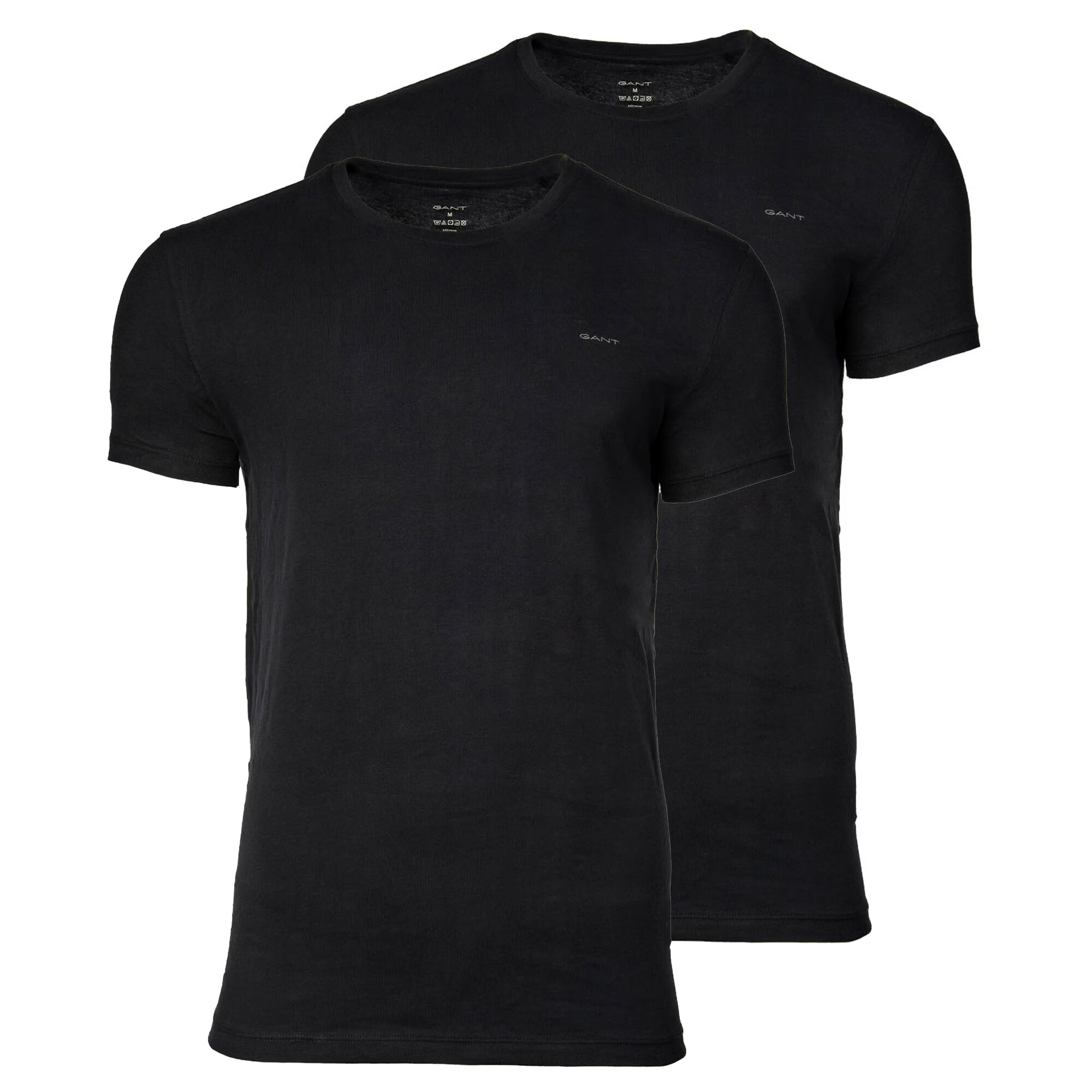 GANT Tricou negru - Pled.ro