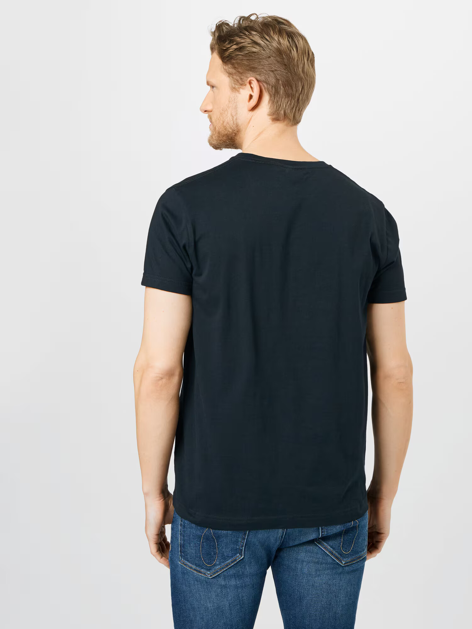 GANT Tricou negru - Pled.ro