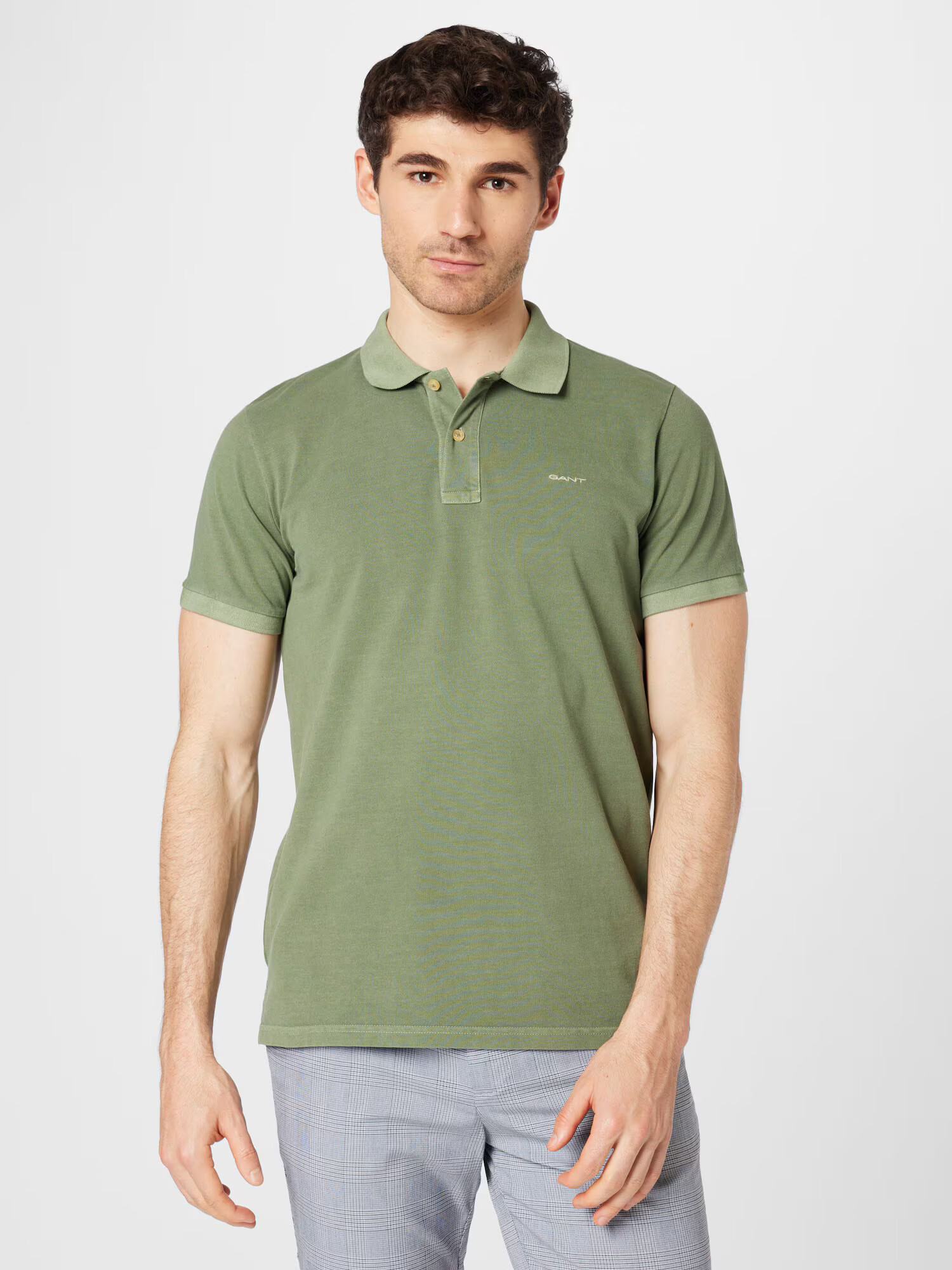 GANT Tricou oliv - Pled.ro