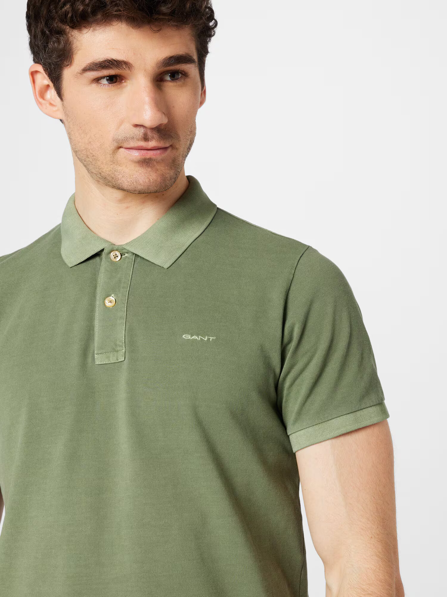 GANT Tricou oliv - Pled.ro