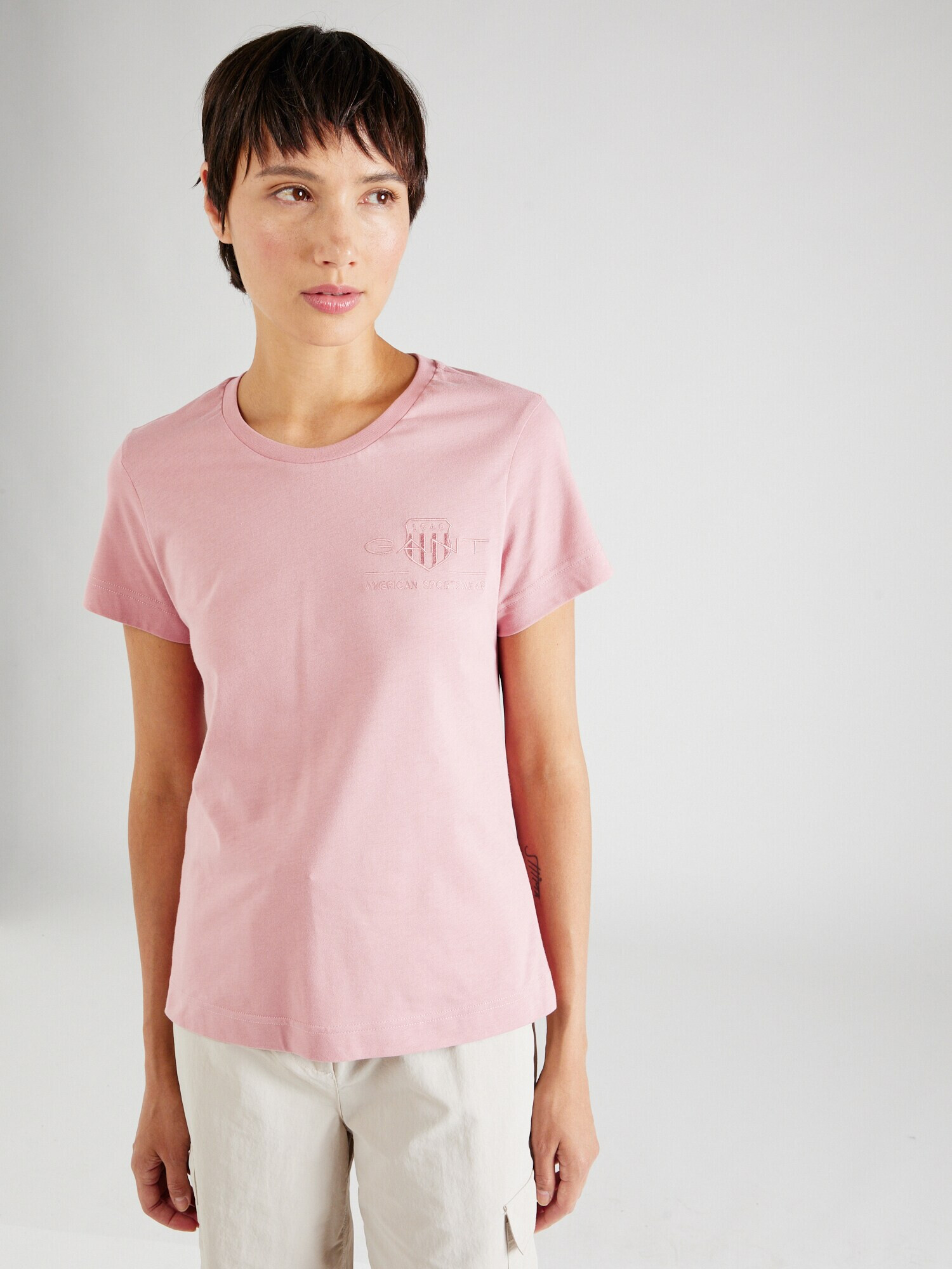 GANT Tricou roz - Pled.ro