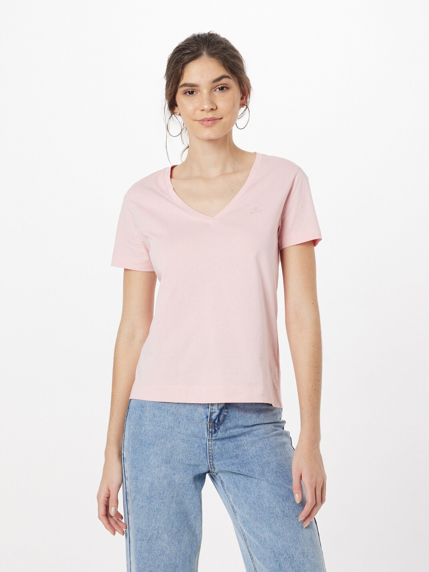 GANT Tricou roz deschis - Pled.ro