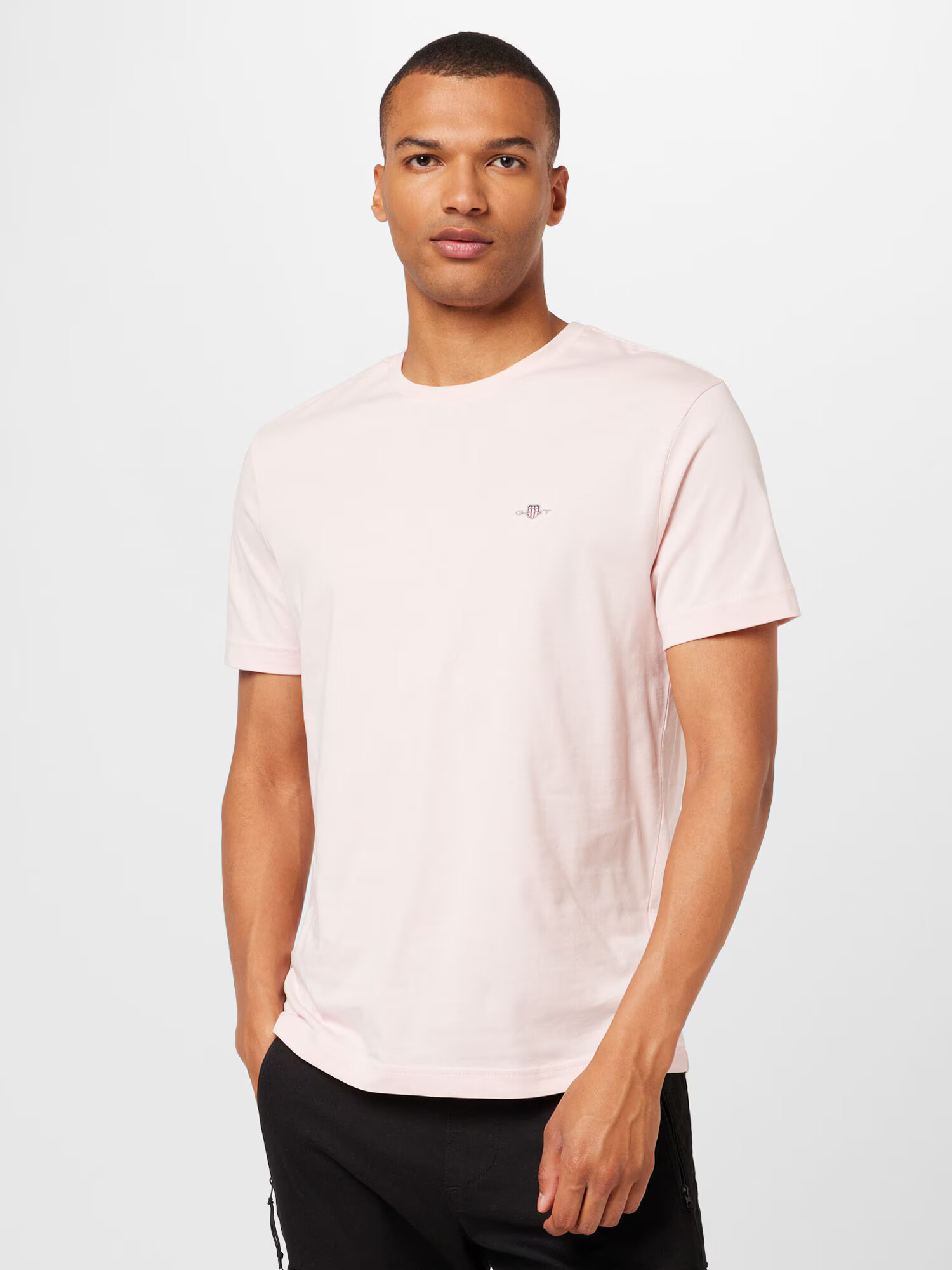 GANT Tricou roz pastel - Pled.ro