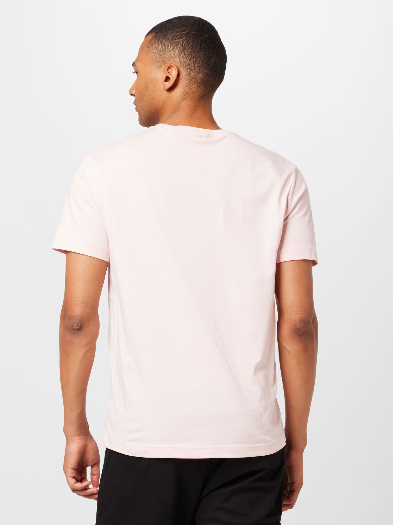 GANT Tricou roz pastel - Pled.ro