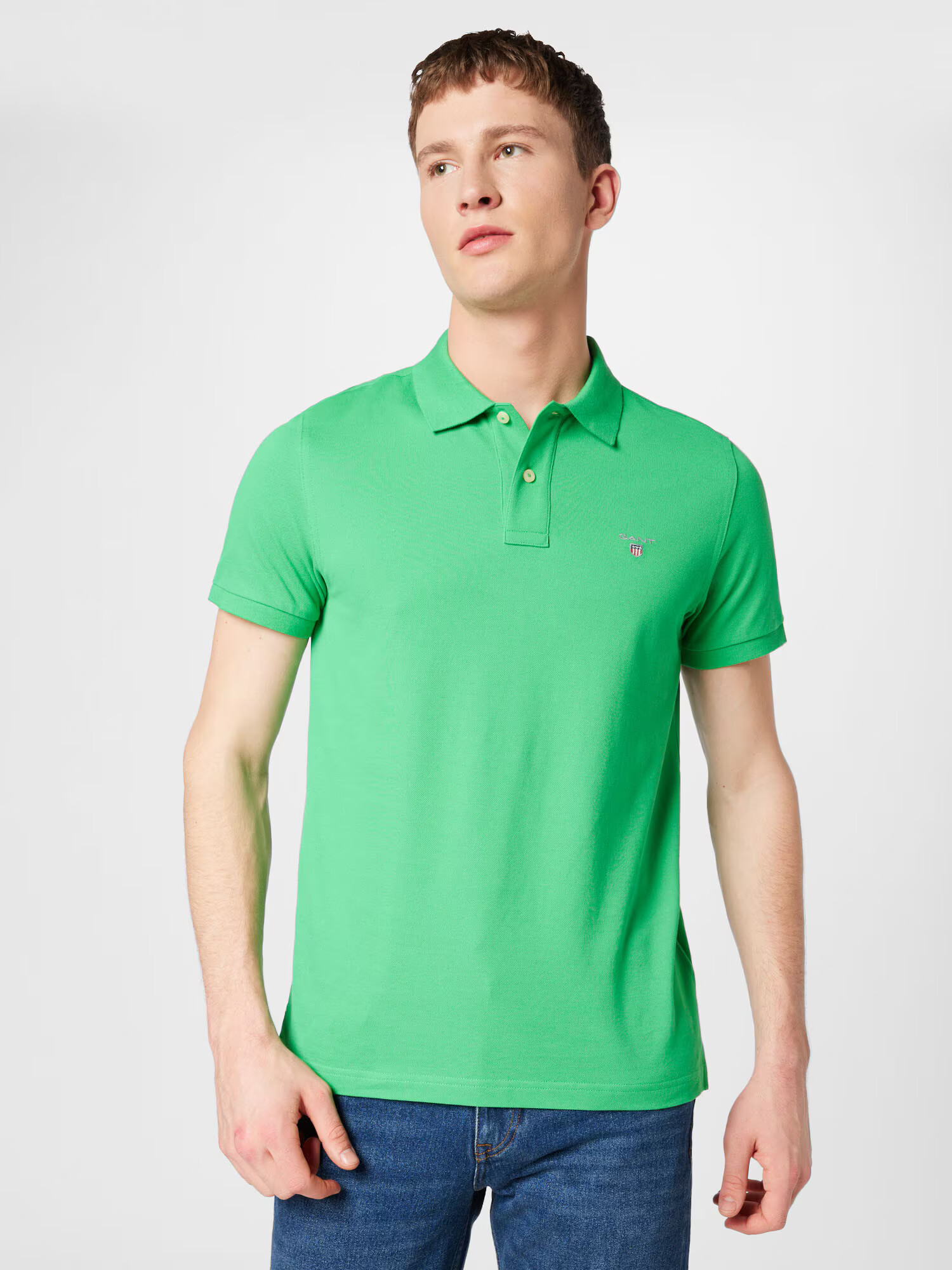 GANT Tricou 'Rugger' verde / mai multe culori - Pled.ro