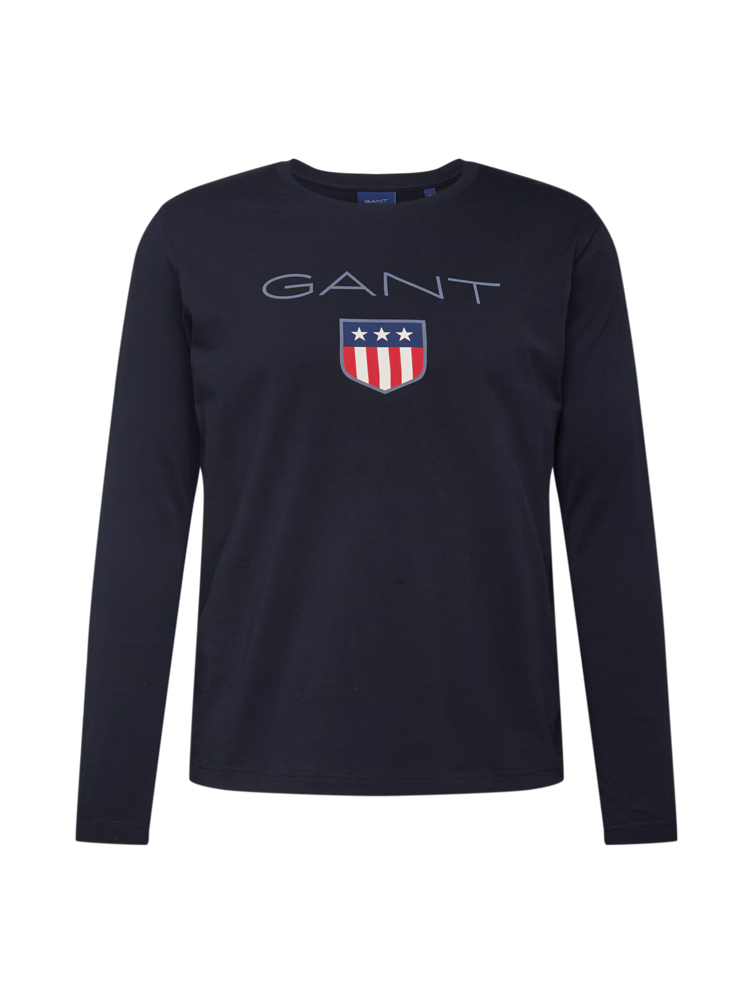 GANT Tricou 'Shield' albastru închis / gri închis / roșu / negru / alb - Pled.ro