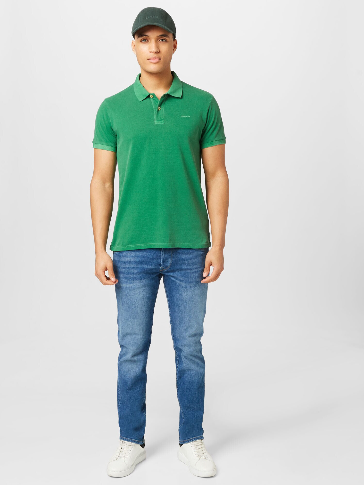 GANT Tricou verde - Pled.ro