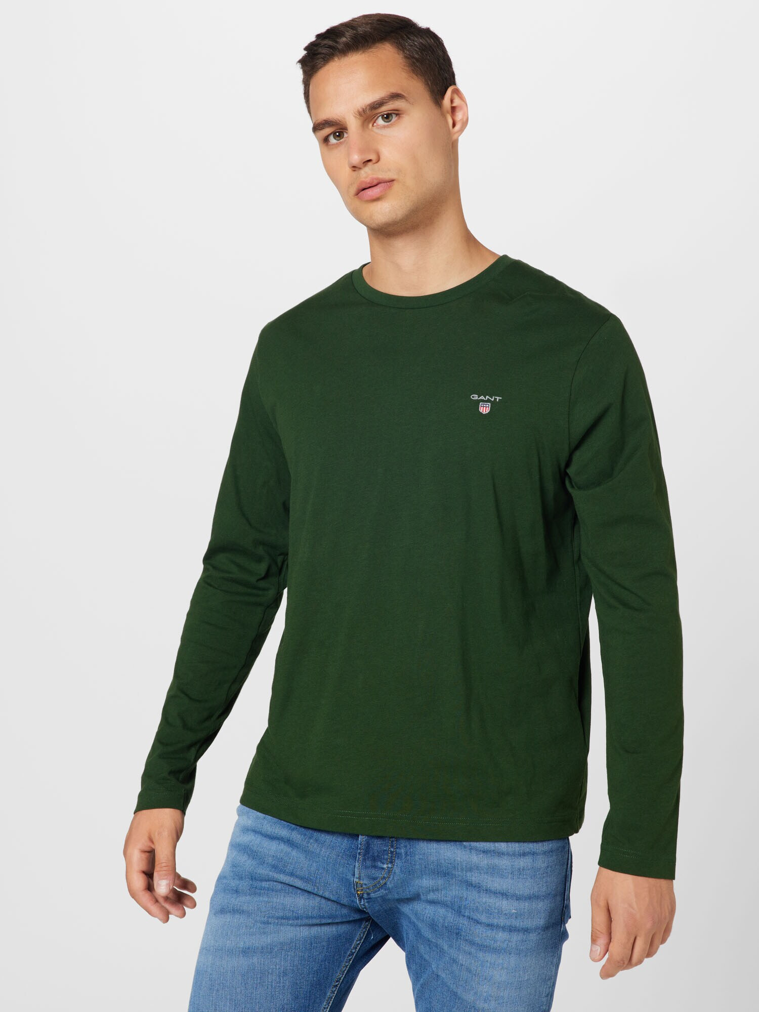 GANT Tricou verde închis / mai multe culori - Pled.ro