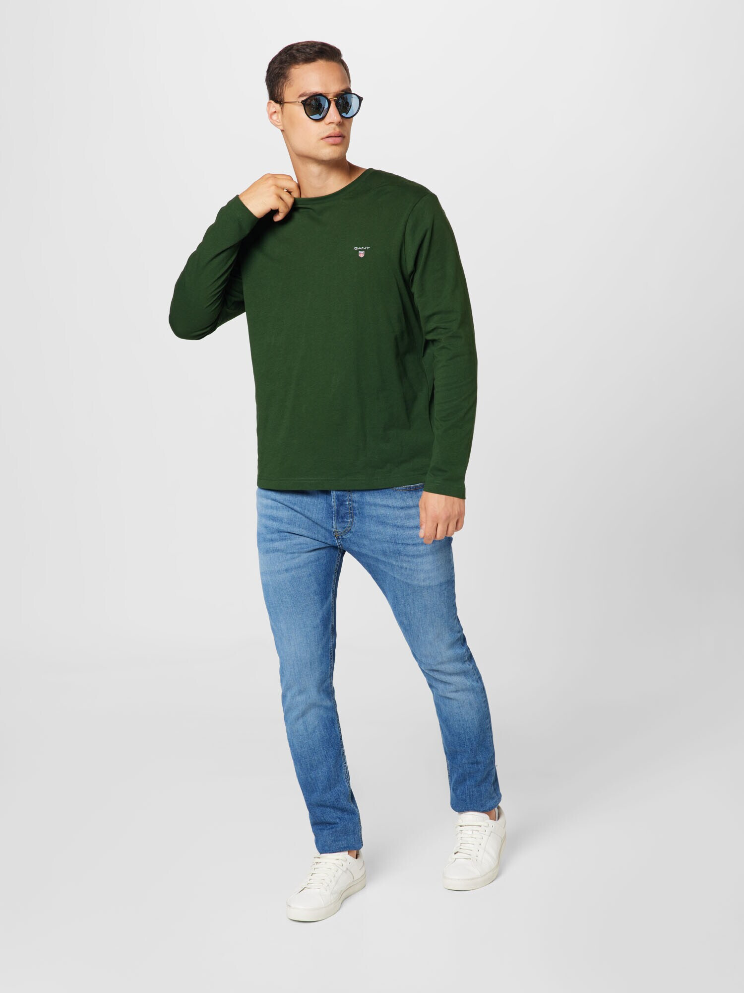 GANT Tricou verde închis / mai multe culori - Pled.ro