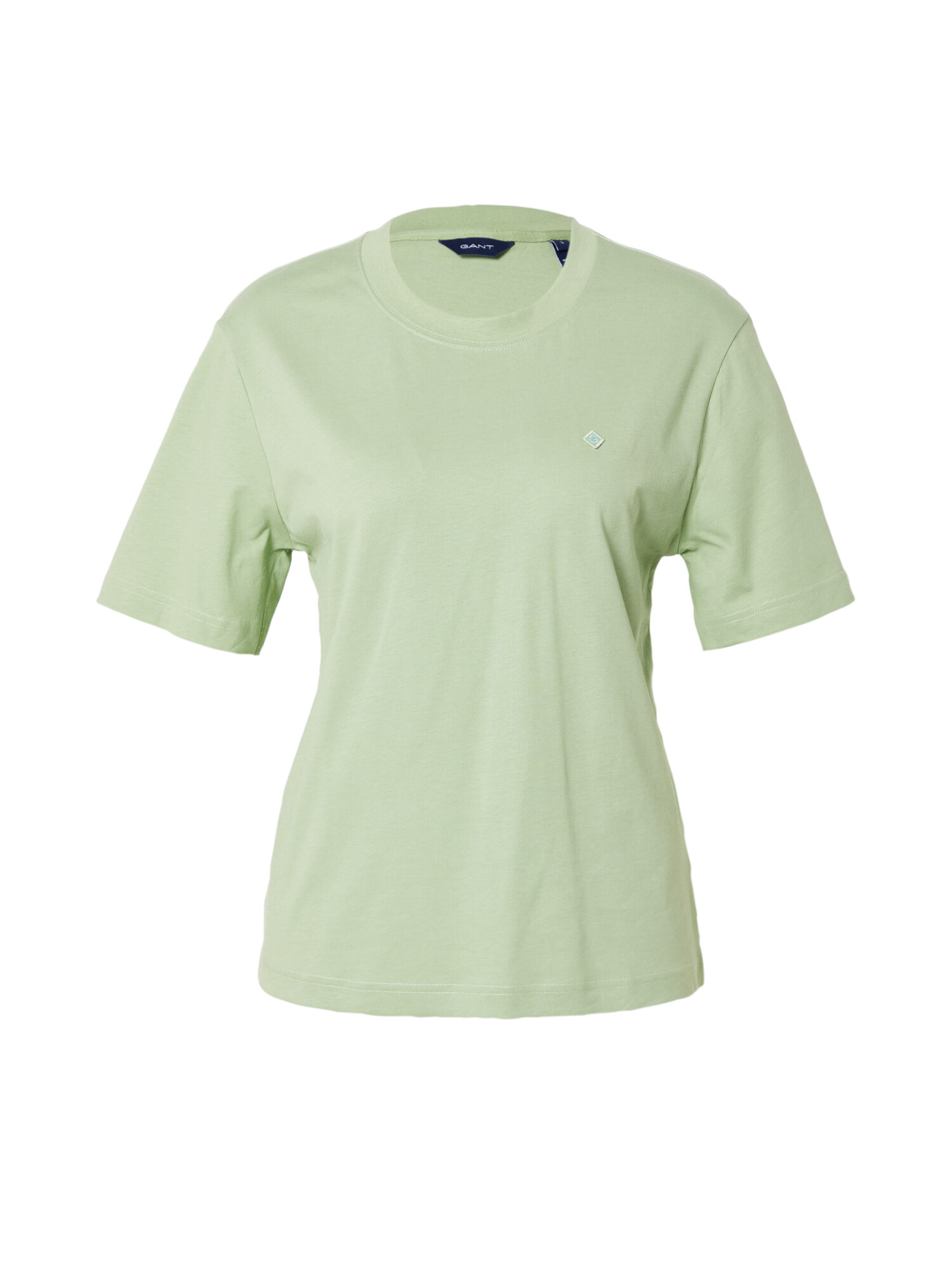 GANT Tricou verde mentă - Pled.ro